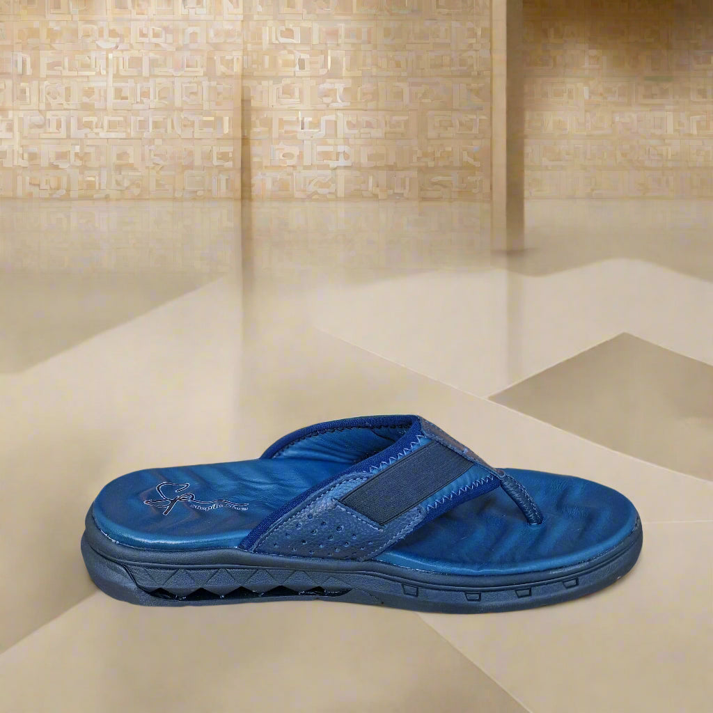 Sendale En Cuir LGE 213 Bleu