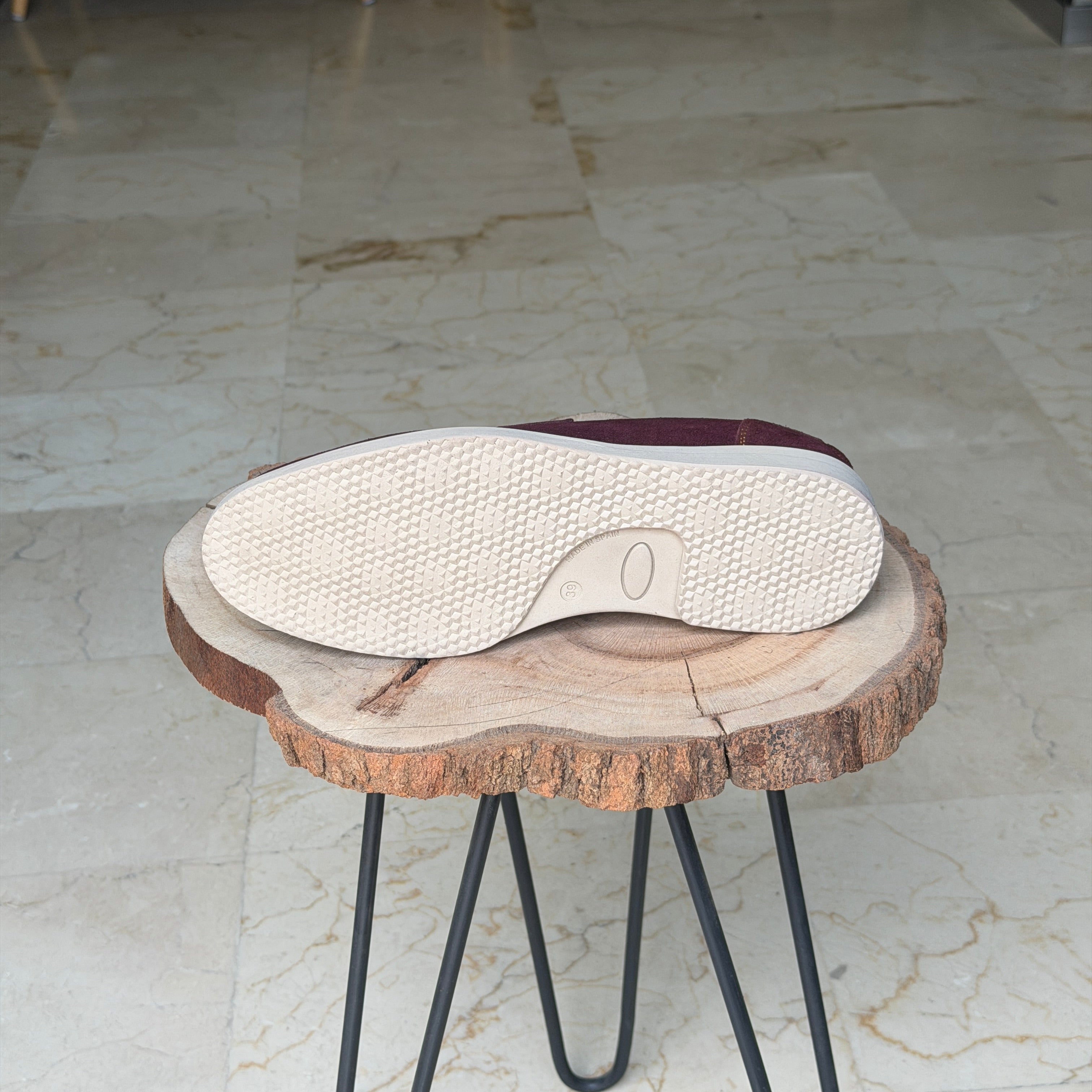 MOCASSIN EN DAIM BERLIN 051 GRONA - Shopilo Shoes