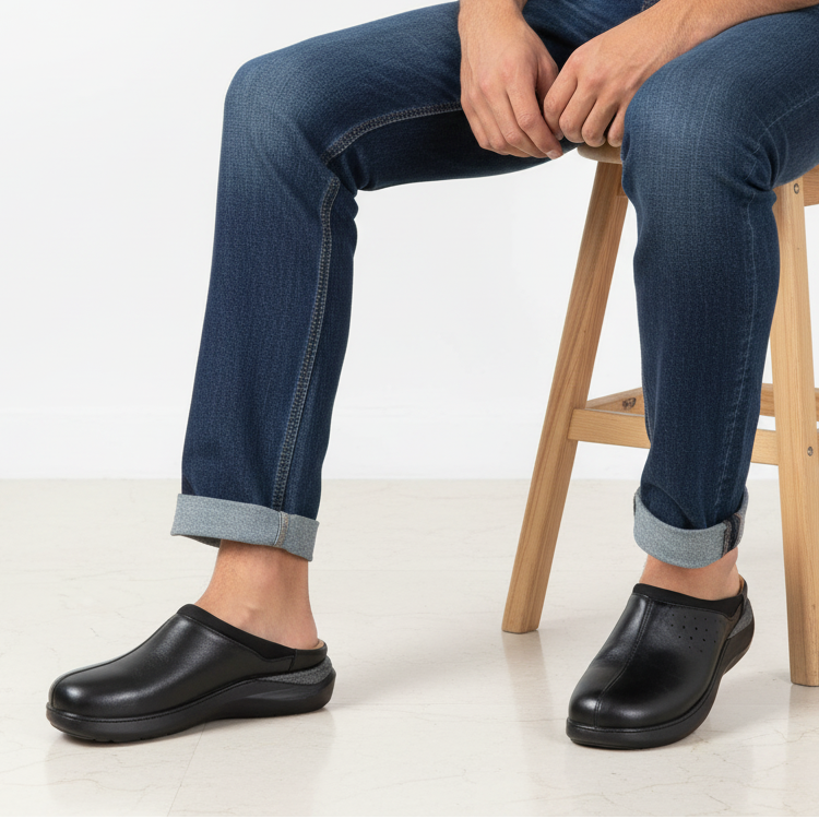 SABOT MEDICAL NOIR - Shopilo Shoes