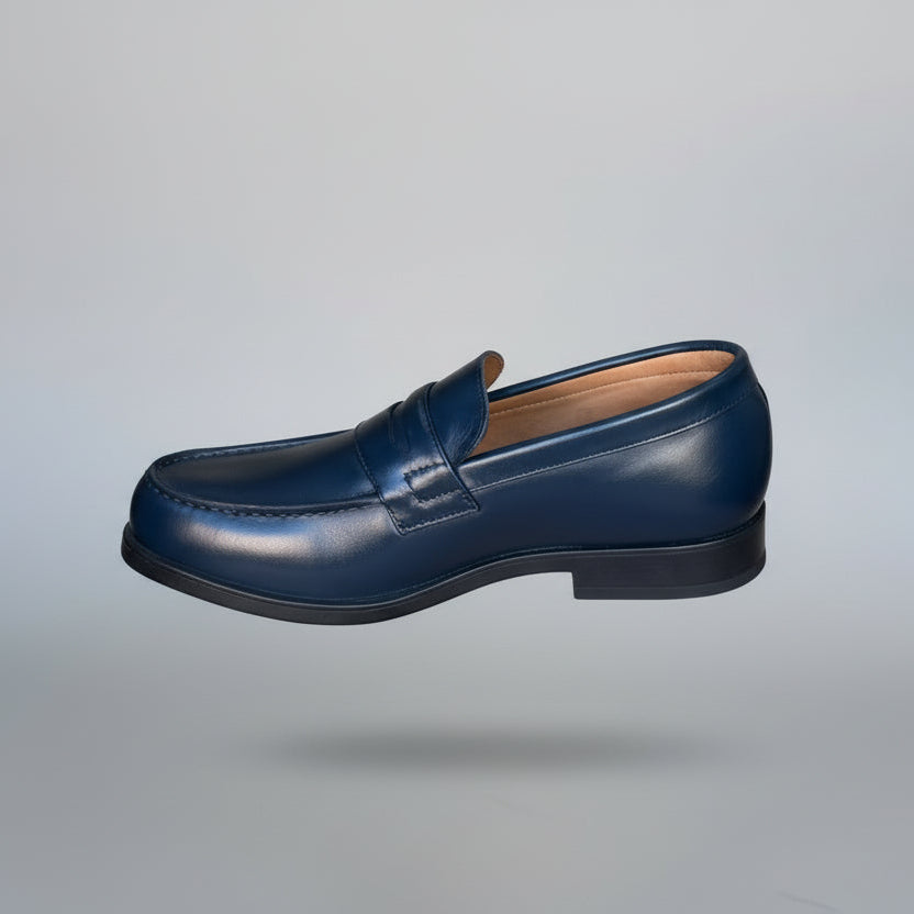 CHAUSSURES EN CUIR DEXTER BLEU - Shopilo Shoes