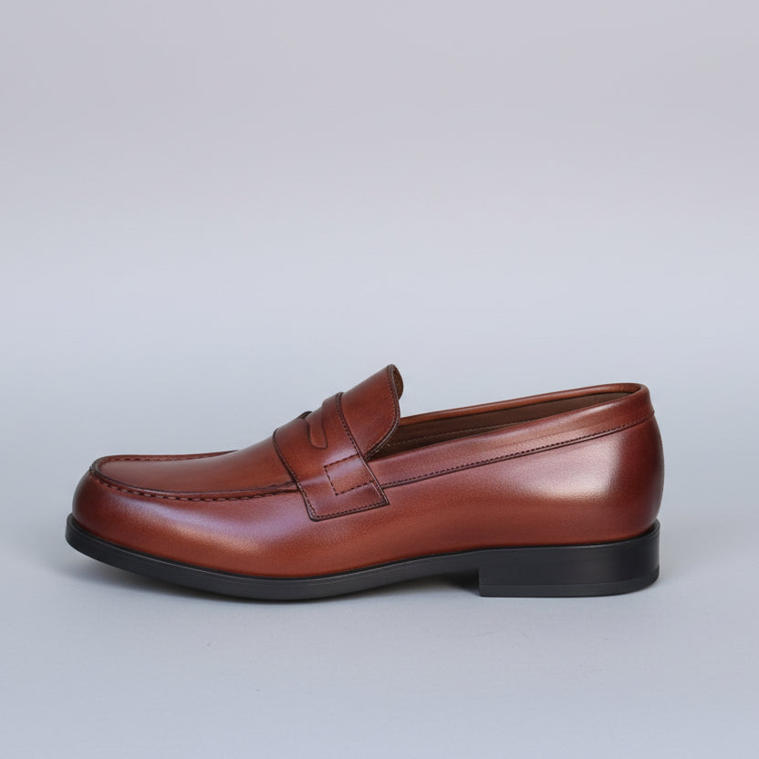 CHAUSSURES EN CUIR DEXTER TABAC - Shopilo Shoes