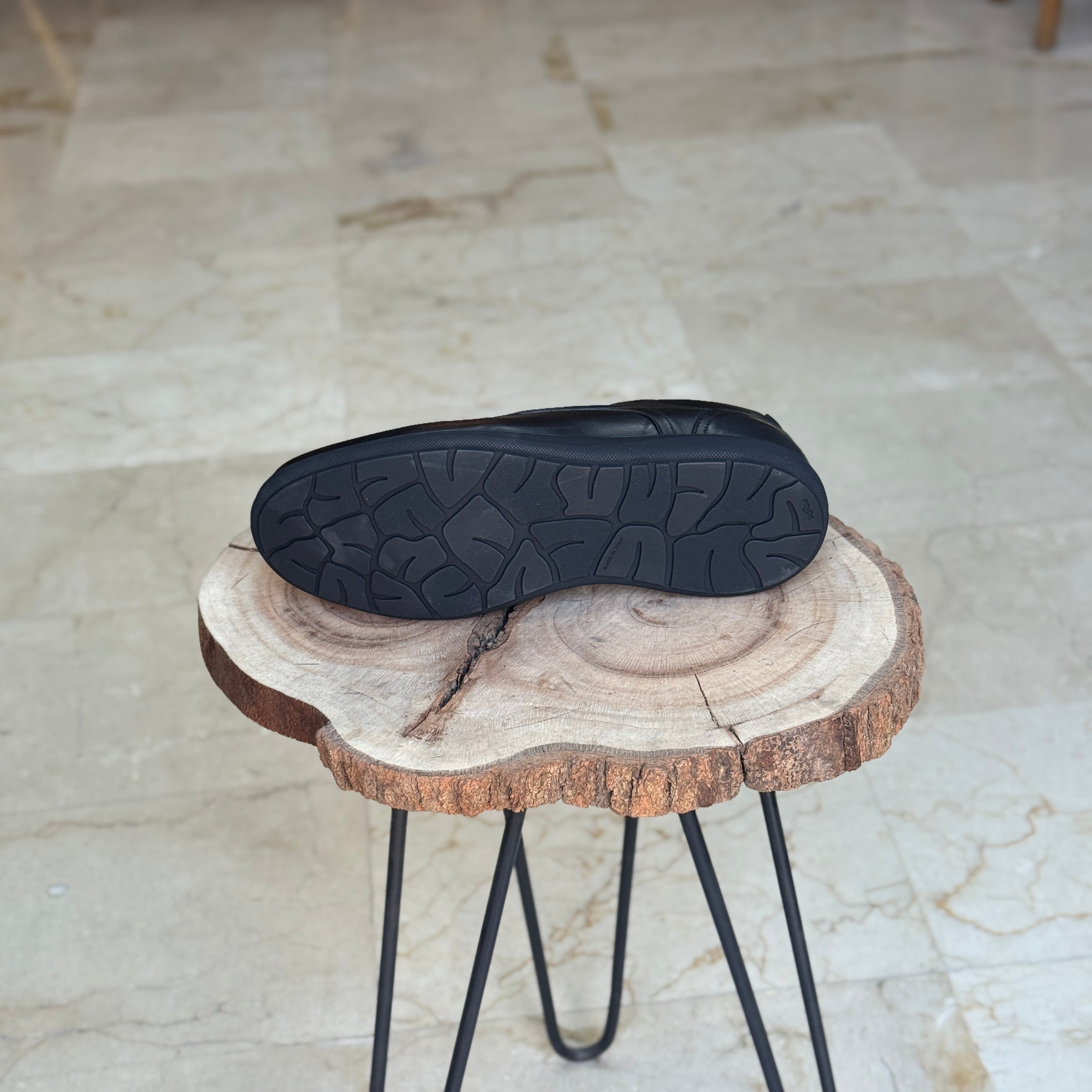 CHAUSSURE MEDICAL EN CUIR 1996 NOIR