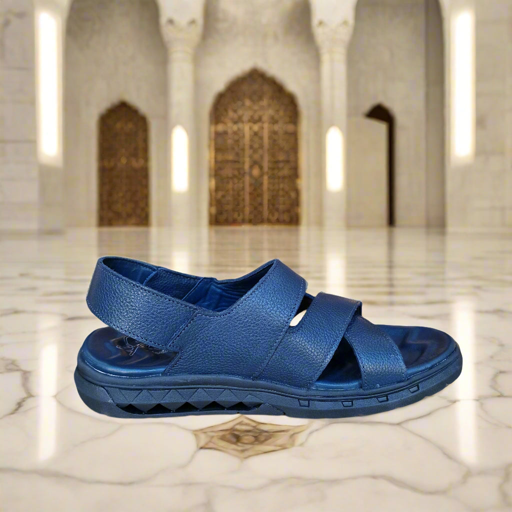 Sendale En Cuir LGE 221 Bleu