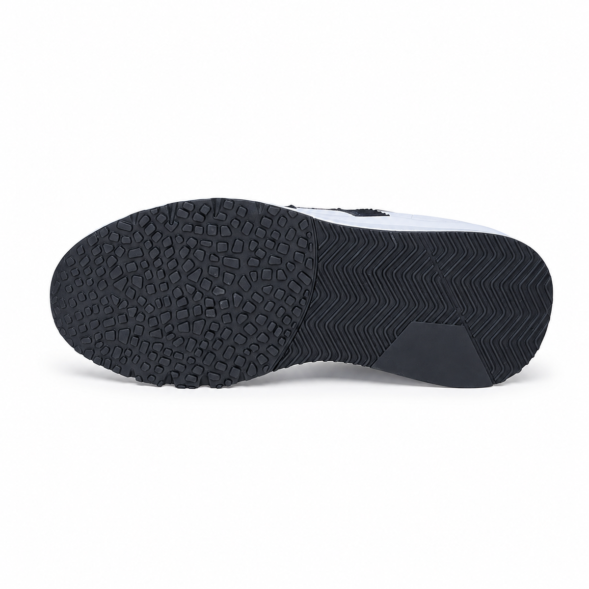 basket en cuir - 926 New BLANC GARNAJ NOIR