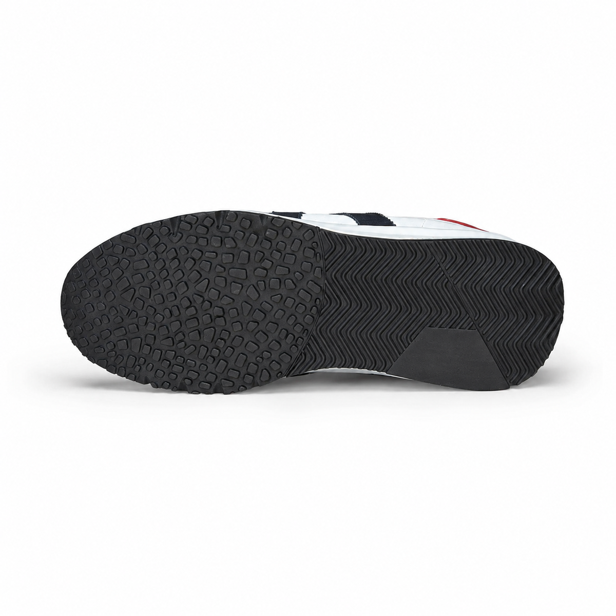 basket en cuir - 926 New BLANC GARNAJ ROUGE