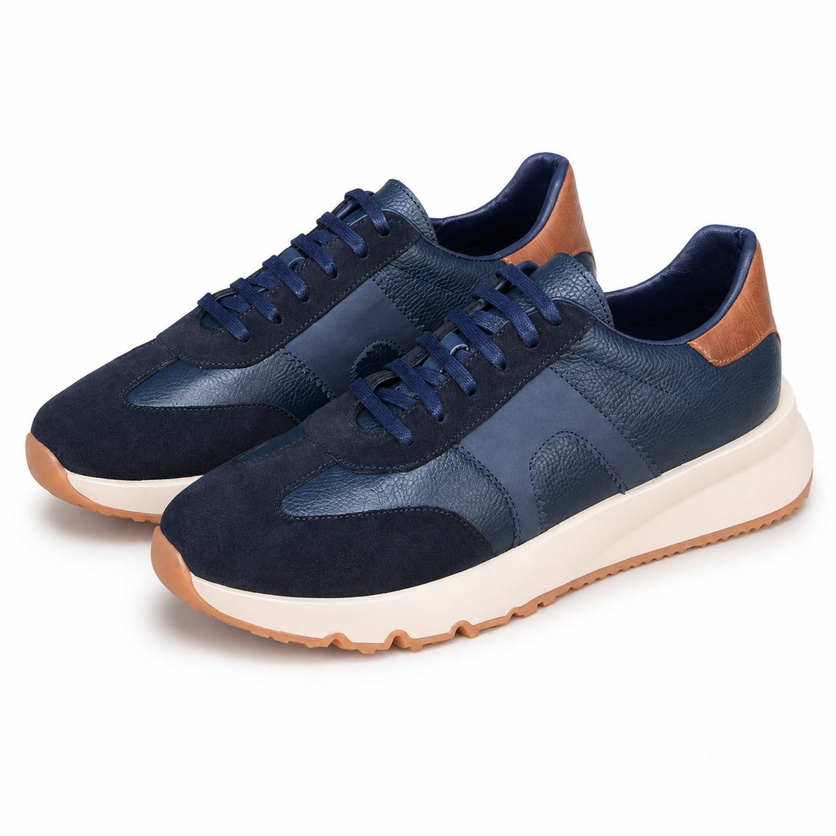 basket en cuir - 926 New BLEU