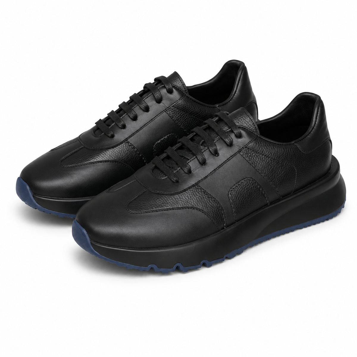 basket en cuir - 926 New NOIR