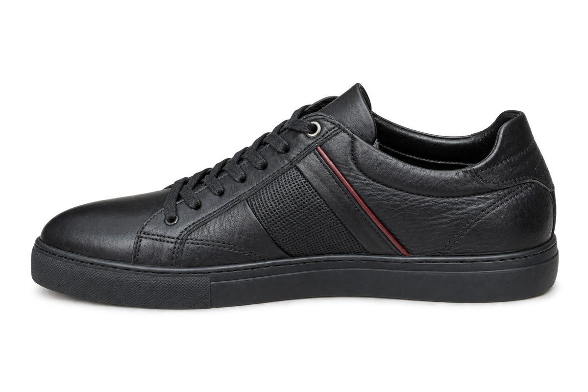 Baskets en Cuir standard noir