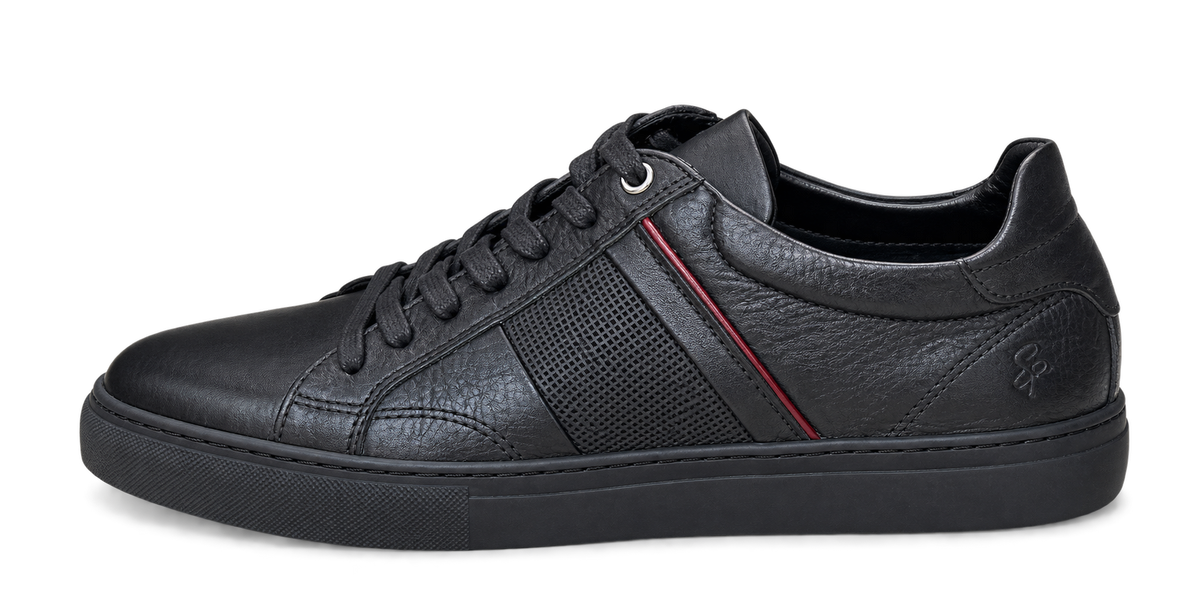 Baskets en Cuir standard noir