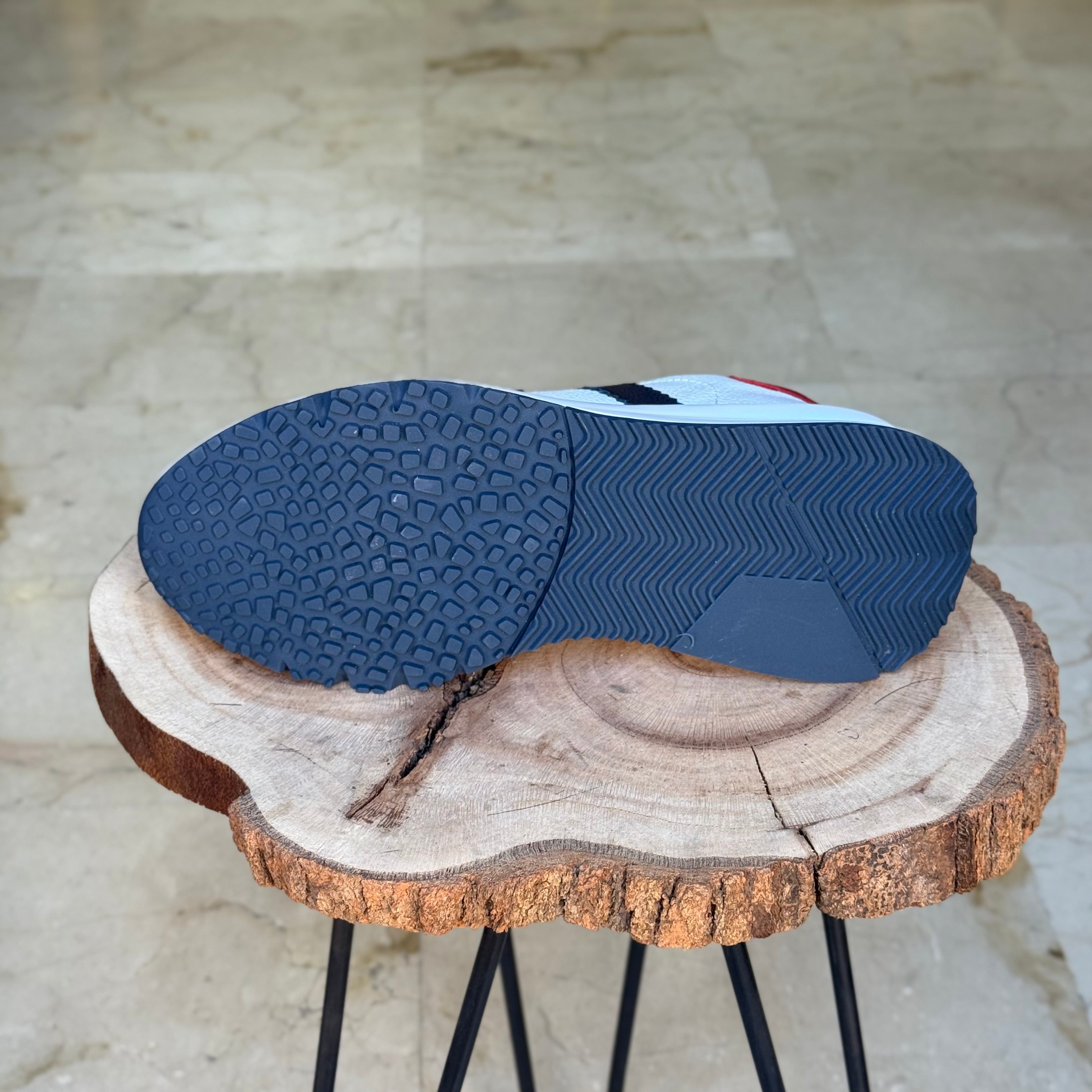 Basket en cuir - 926 blanc - Shopilo Shoes