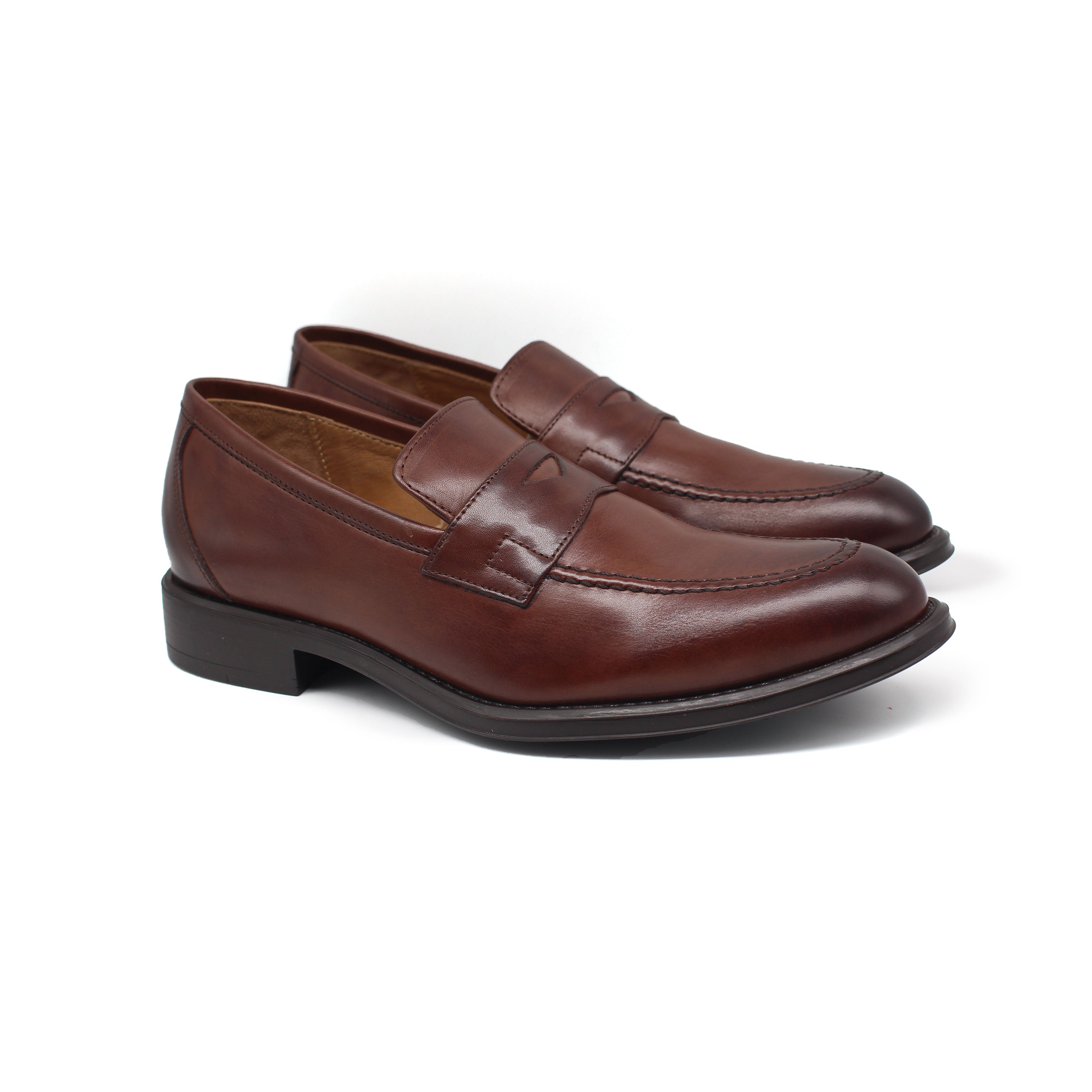 Chaussure Class en Cuir Ref: 1660 Marron Foncé