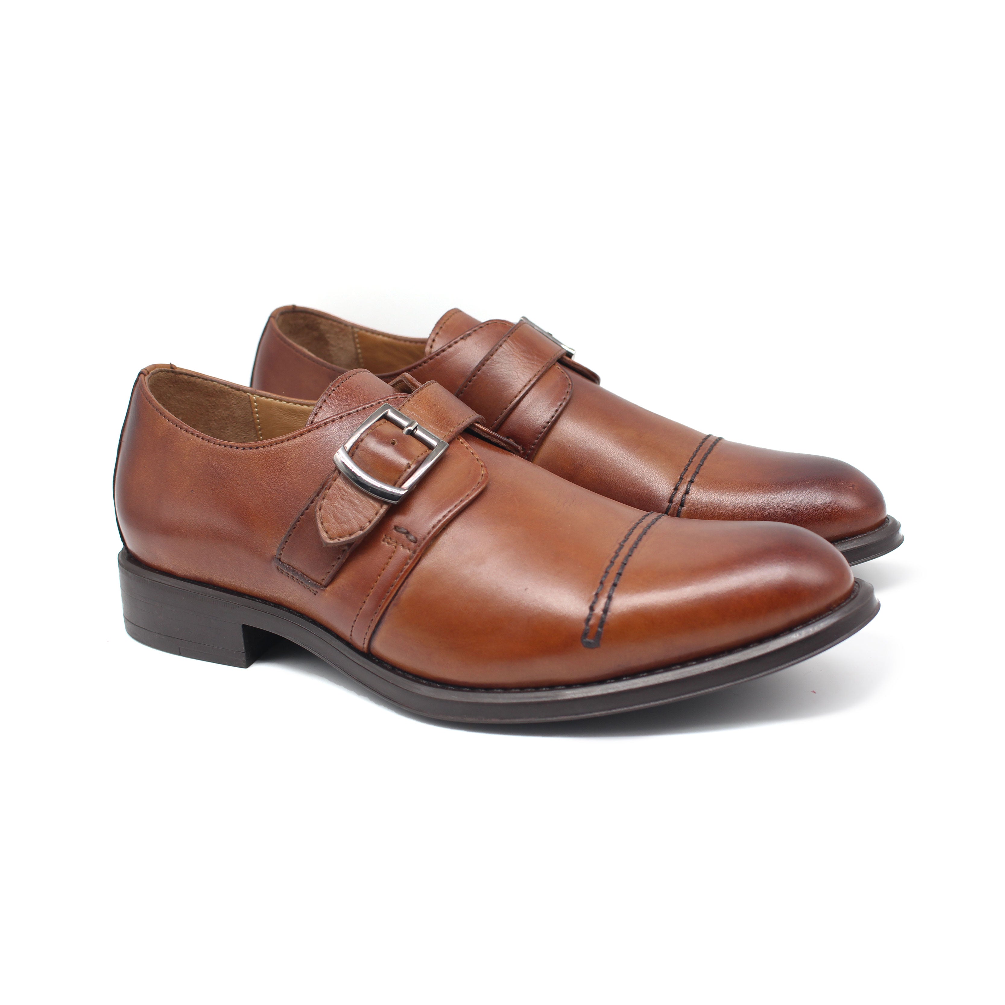 Chaussure Class en Cuir Ref: 1831 Marron Clair