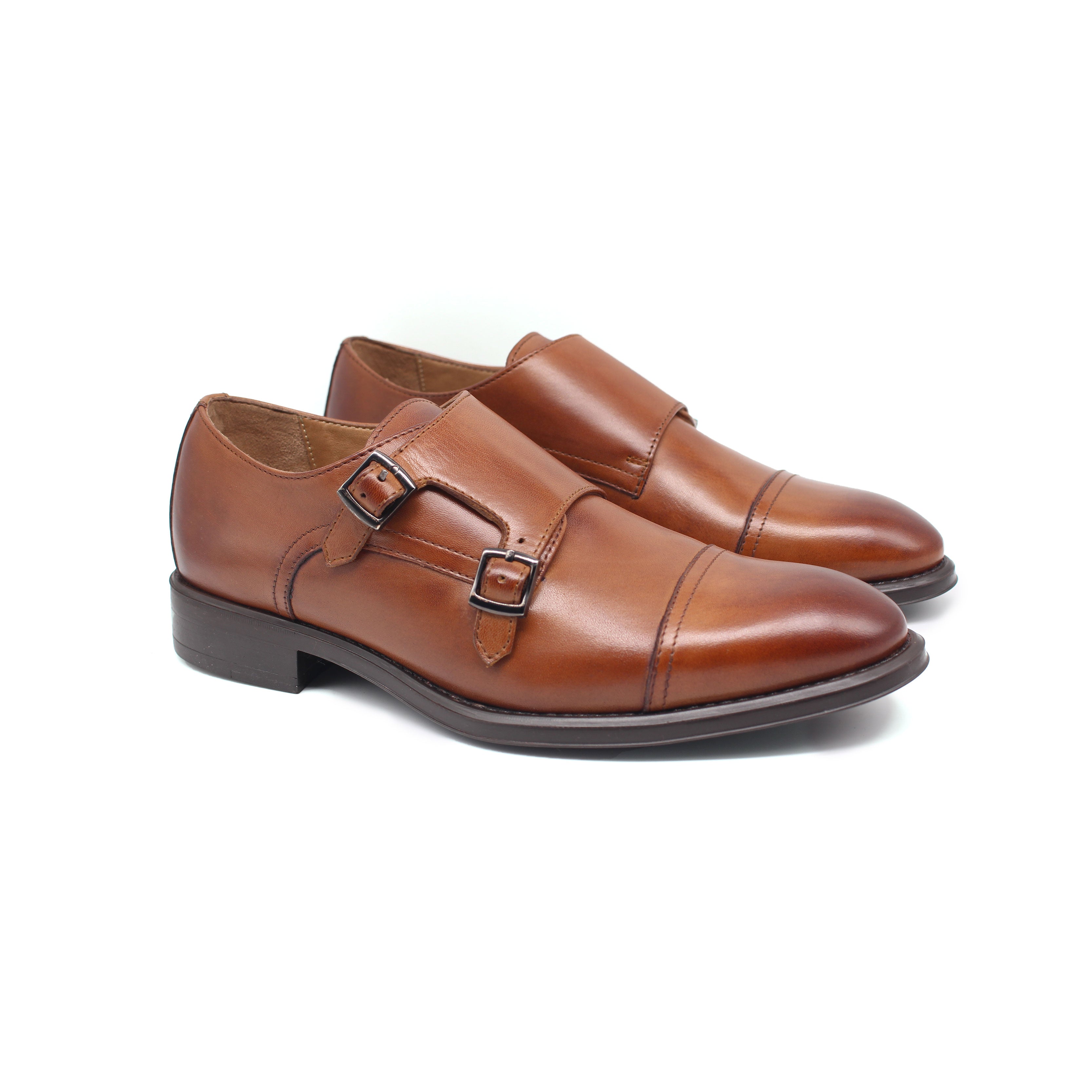 Chaussure Class en Cuir Ref: 610 Marron Clair