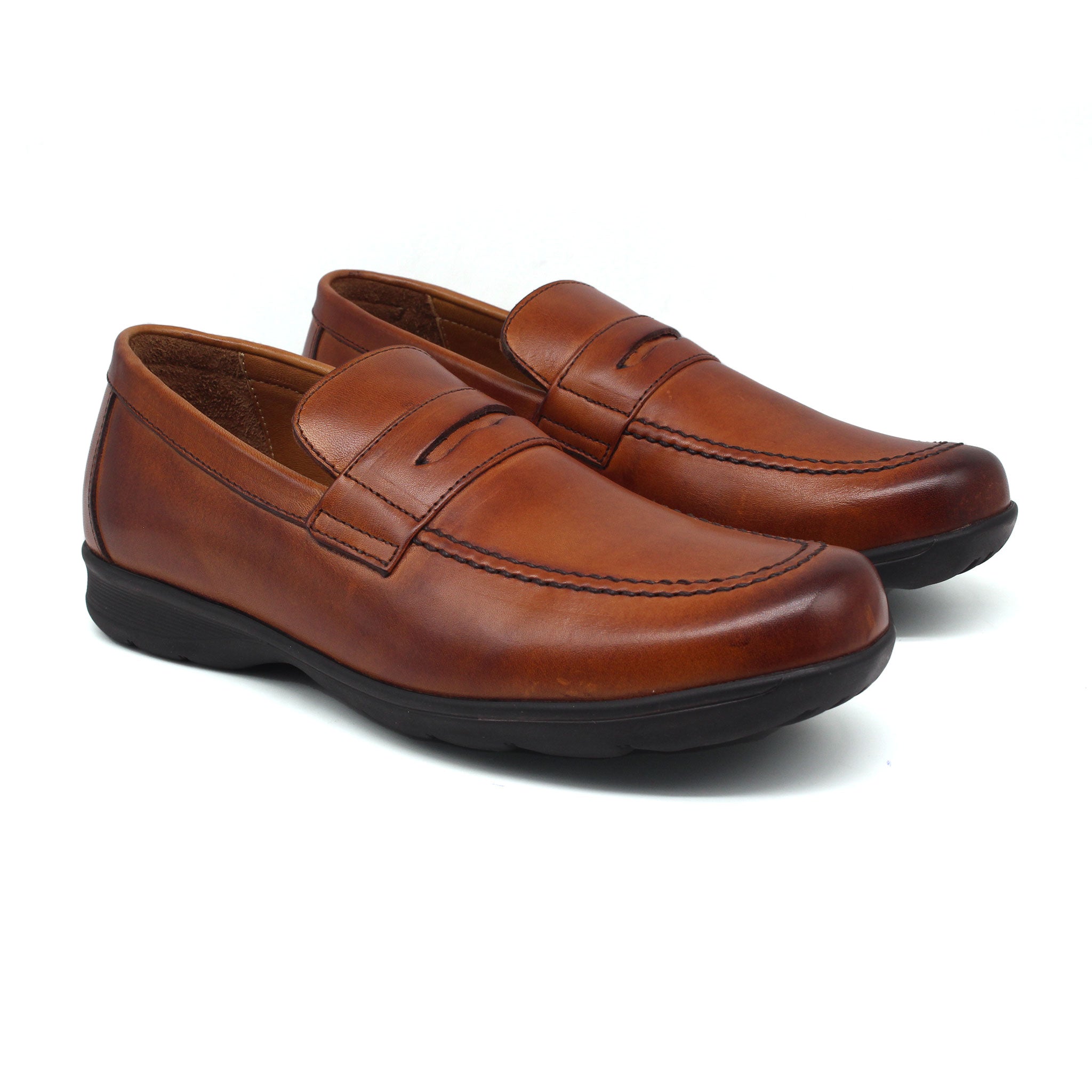 CHAUSSURE MEDICAL EN CUIR REF: 09 Taba