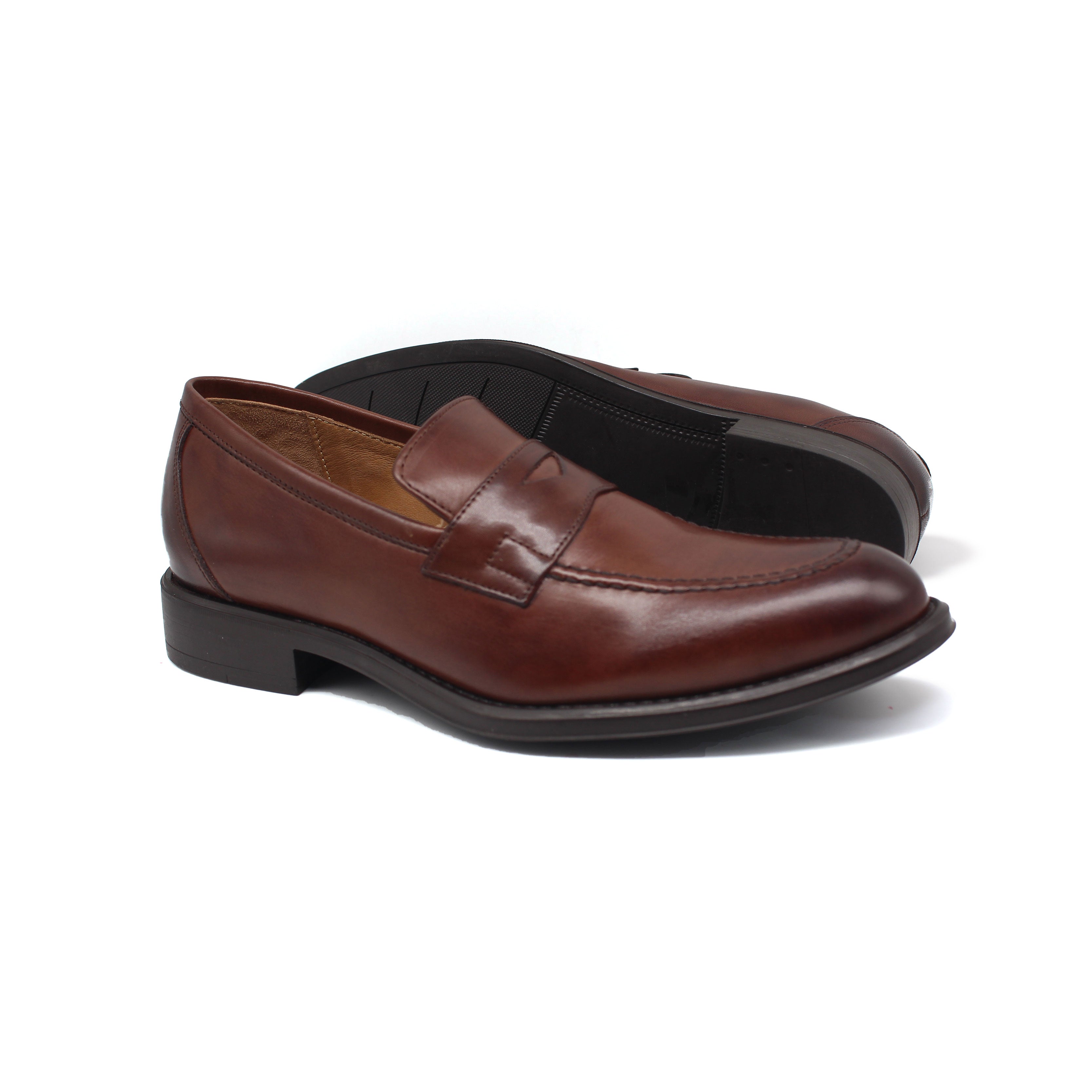 Chaussure Class en Cuir Ref: 1660 Marron Foncé