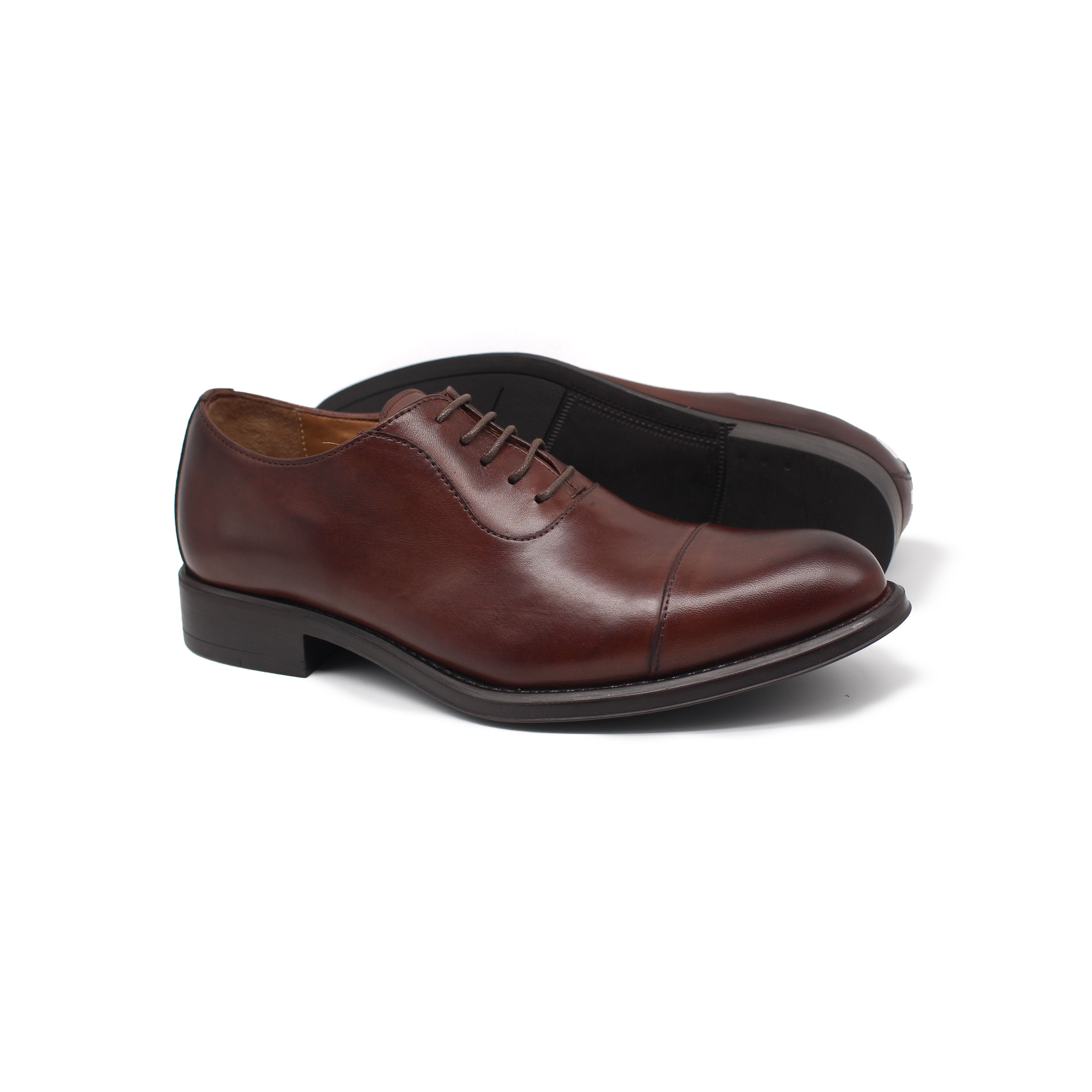Chaussure Class en Cuir Ref: 1765 Marron Foncé