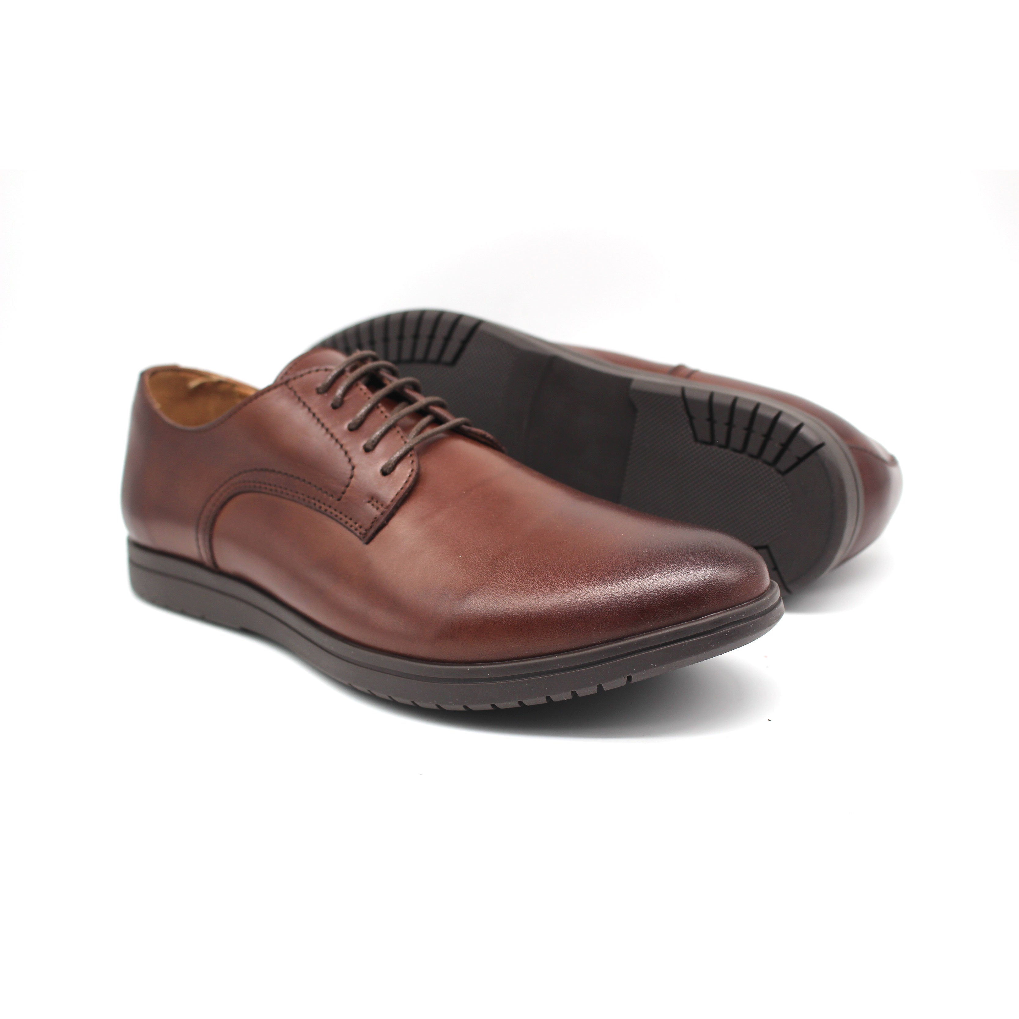 Chaussure Class en Cuir Ref: 329 Marron Foncé DD