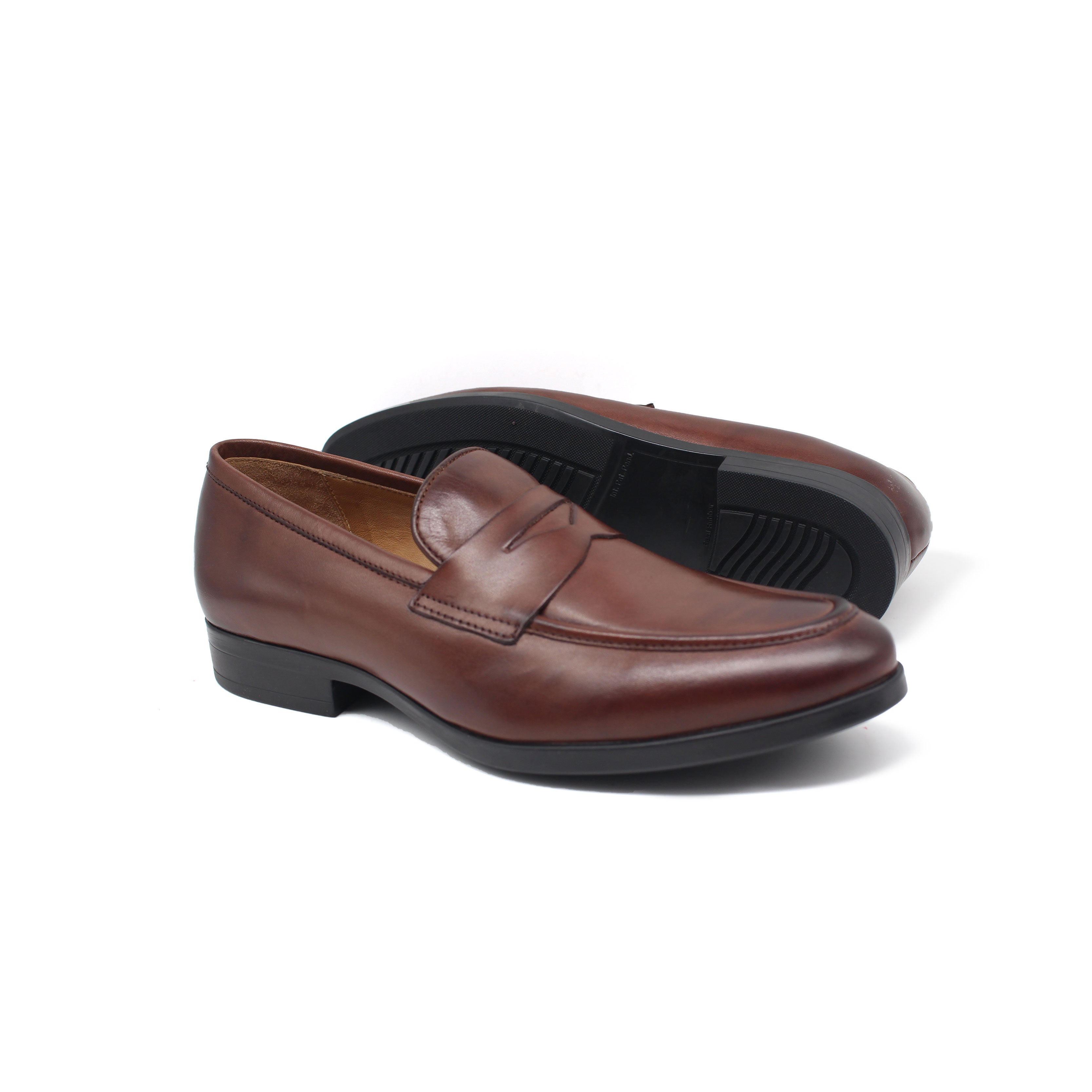 Chaussure Class en Cuir Ref: 40312 Marron Foncé 2K23