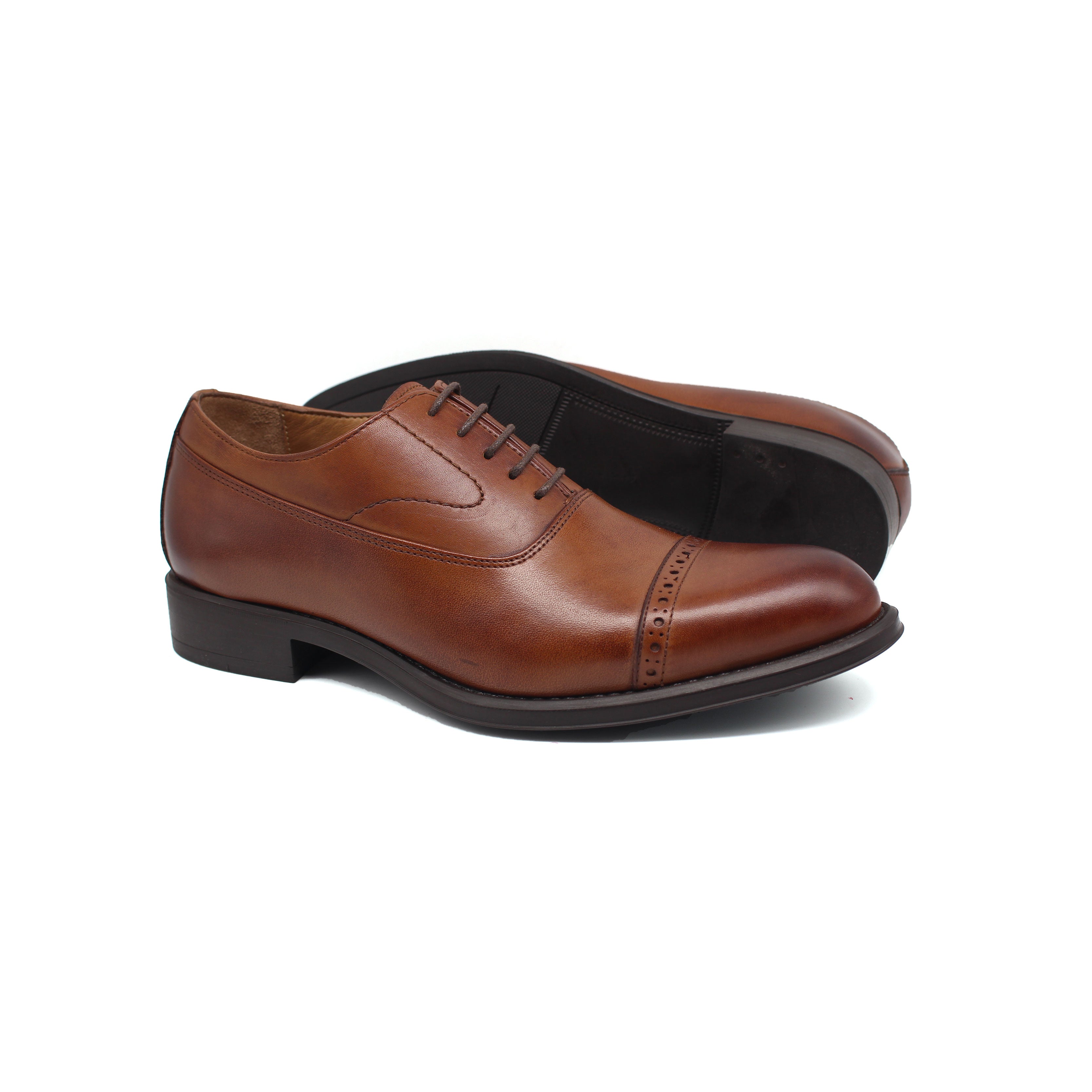 Chaussure Class en Cuir Ref: 1767 Marron Clair