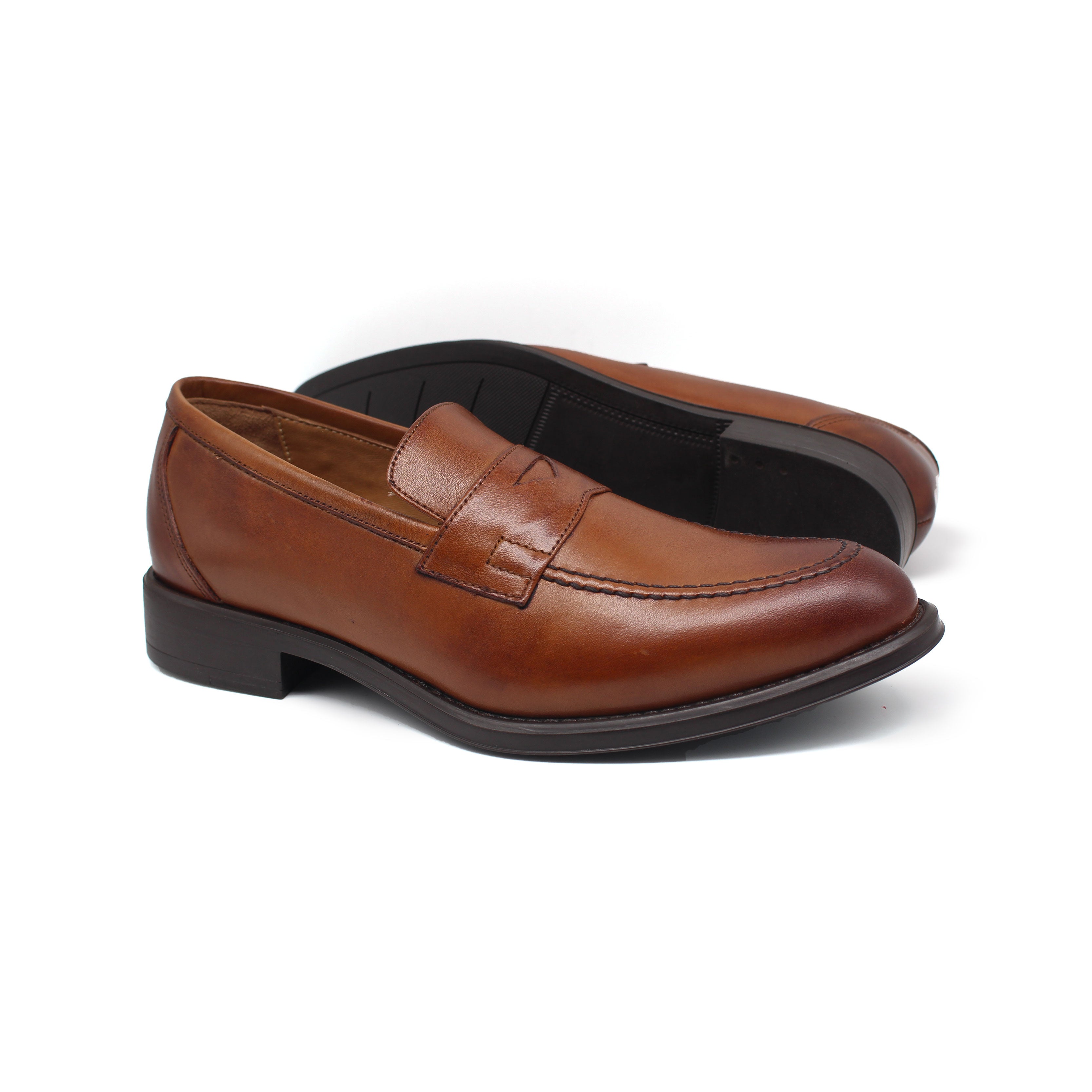 Chaussure Class en Cuir Ref: 1660 Marron Clair