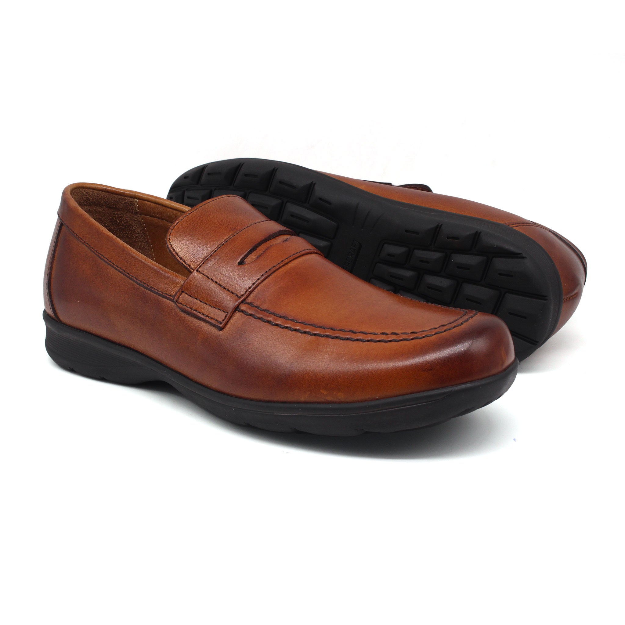 CHAUSSURE MEDICAL EN CUIR REF: 09 Taba