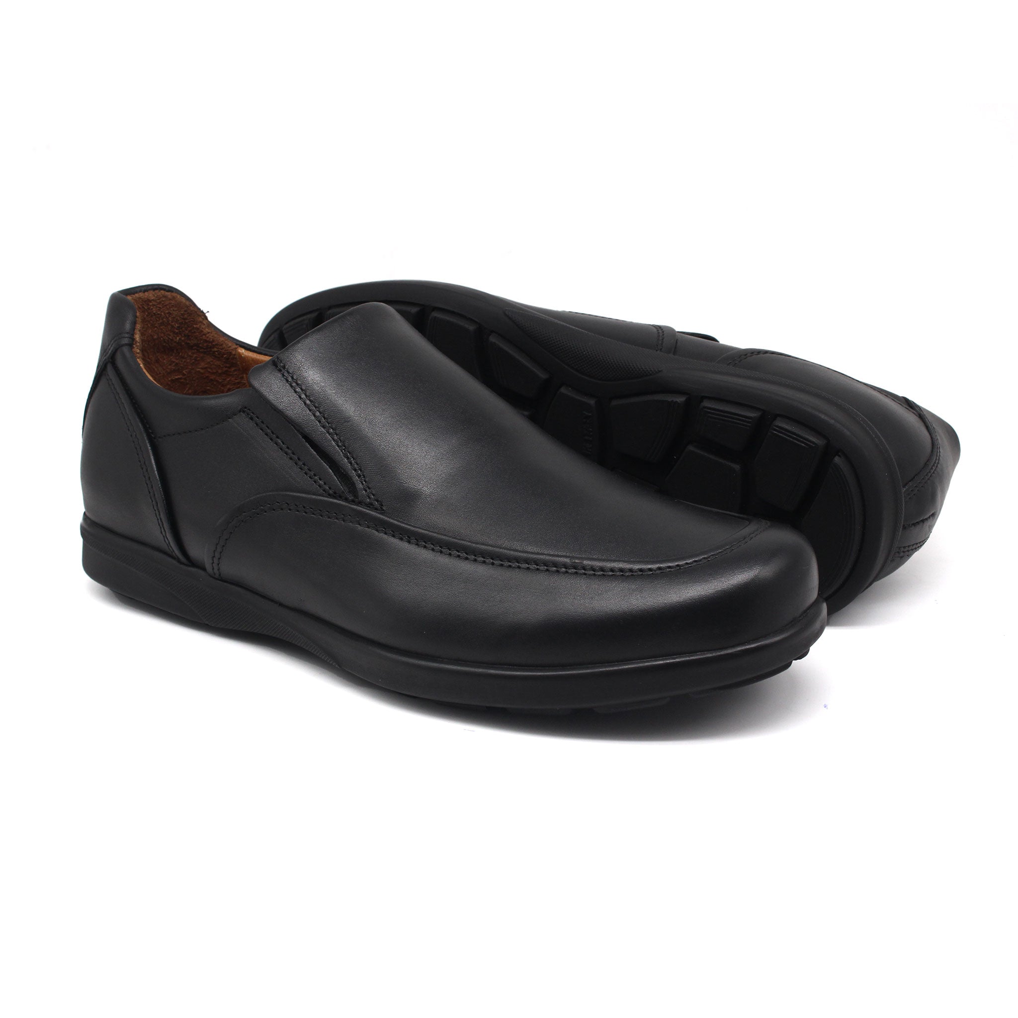 CHAUSSURE MEDICALE EN CUIR REF: 5047 NOIR TK23