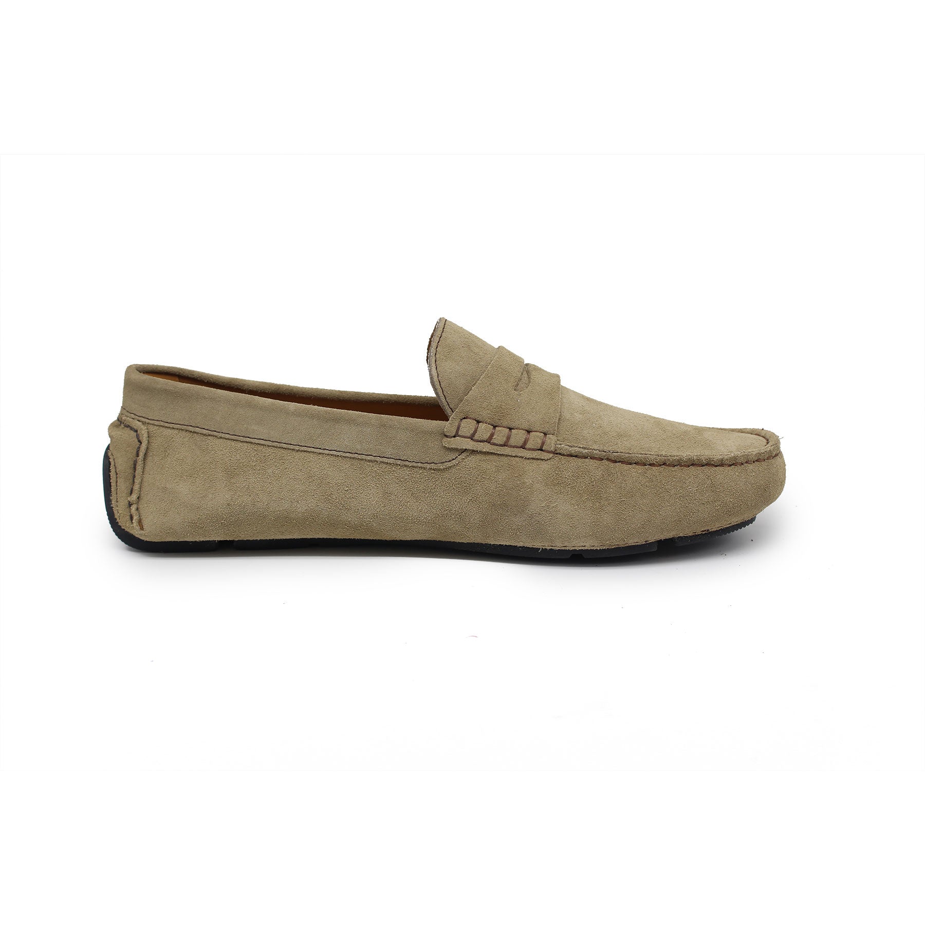 Mocassin en Cuir Ref : 455 Biege Daim