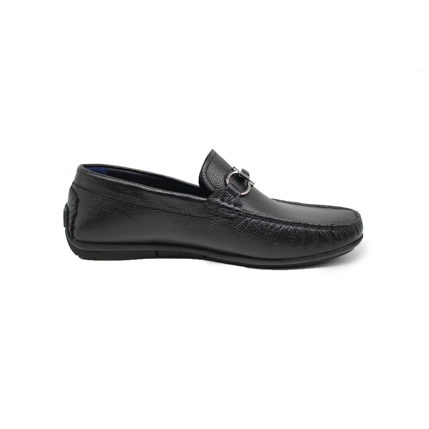Mocassin en Cuir Ref : 0028 Noir