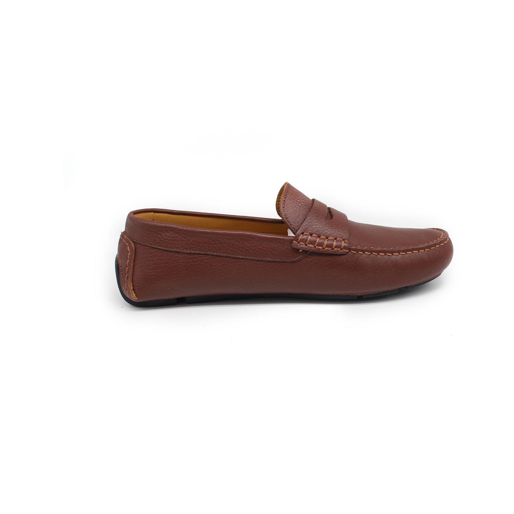 Mocassin en Cuir Ref : 455 Marron Clair