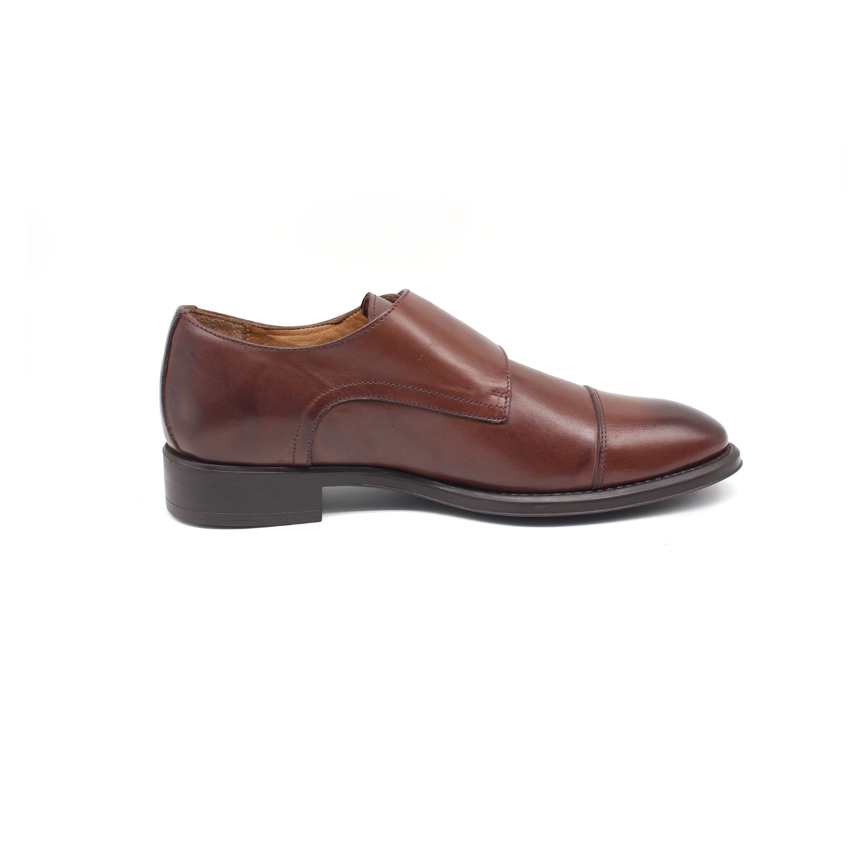 Chaussure Class en Cuir Ref: 610 Marron Foncé
