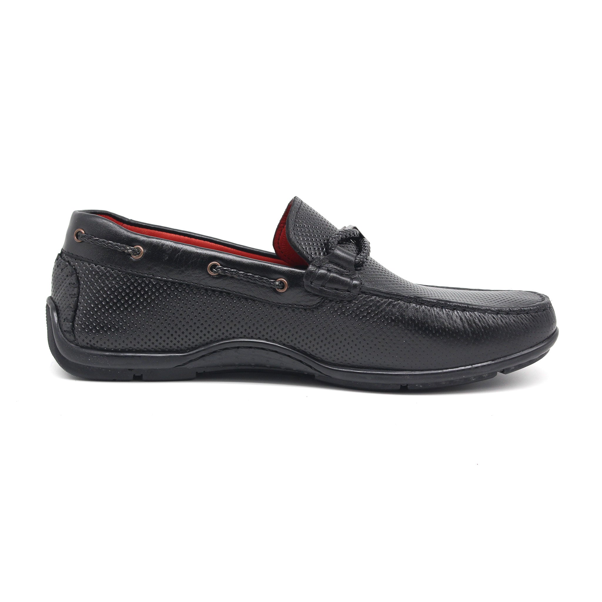 MOCASSIN EN CUIR REF 1828 NOIR AR