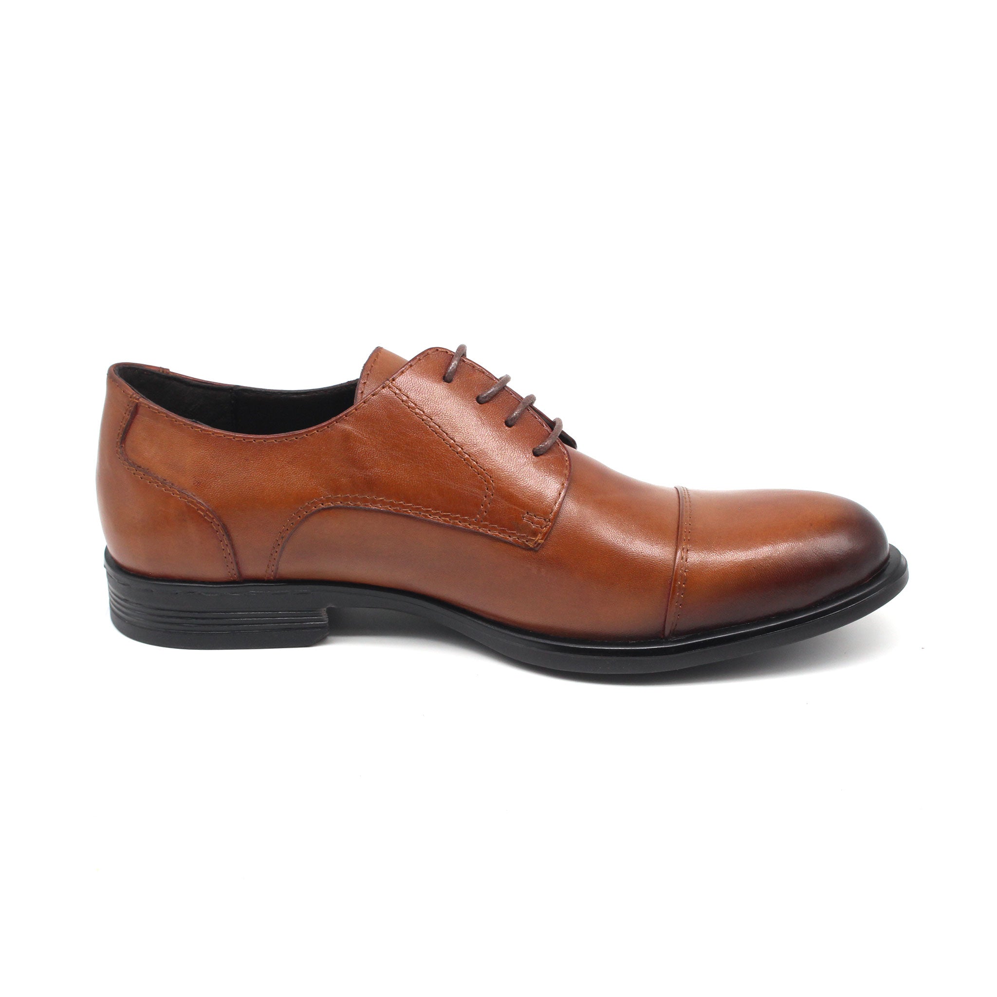 REF: 1010 CHAUSSURE CLASS EN CUIR MARRON CLAIR