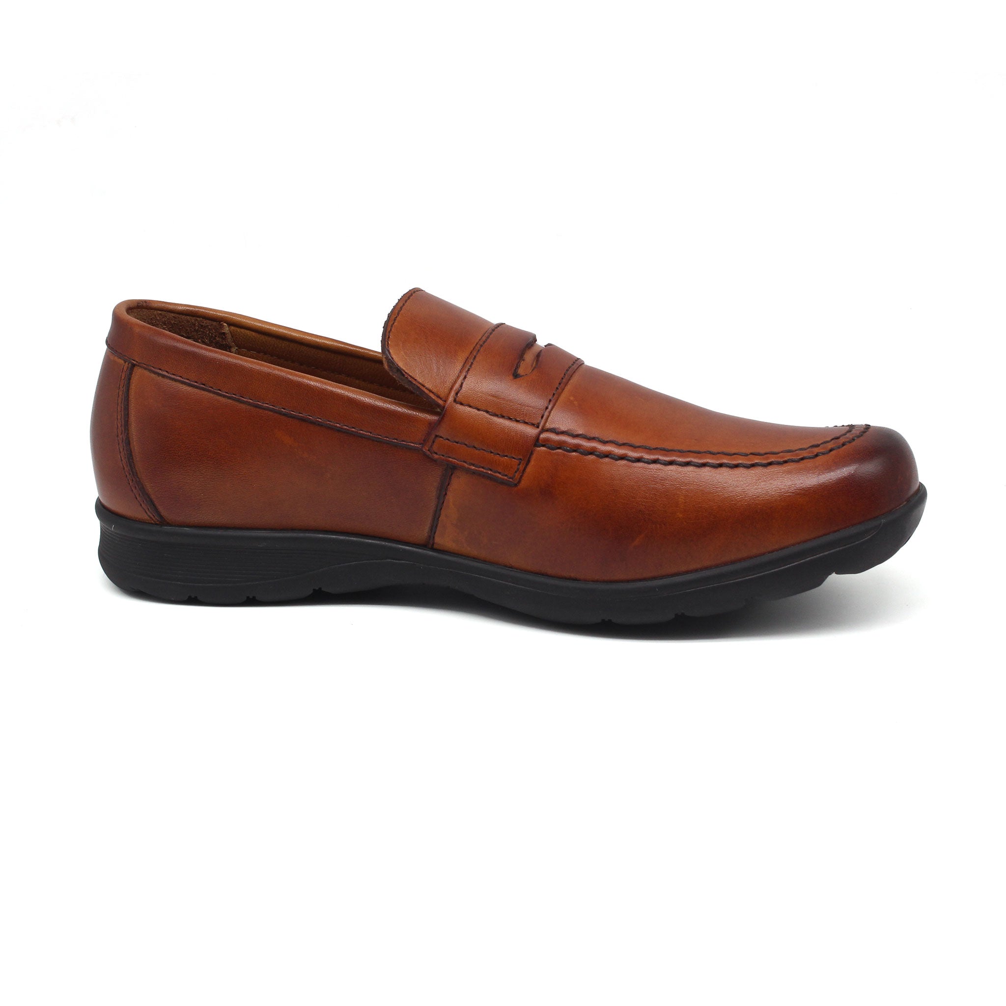 CHAUSSURE MEDICAL EN CUIR REF: 09 Taba