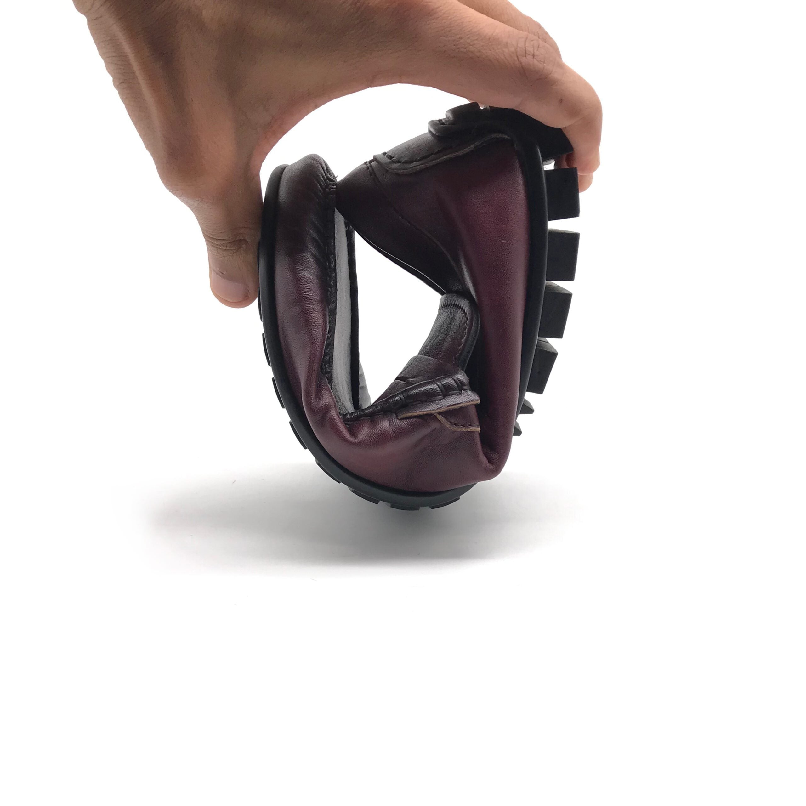 1051 Mocassin en Cuir Noir - Shopilo Shoes