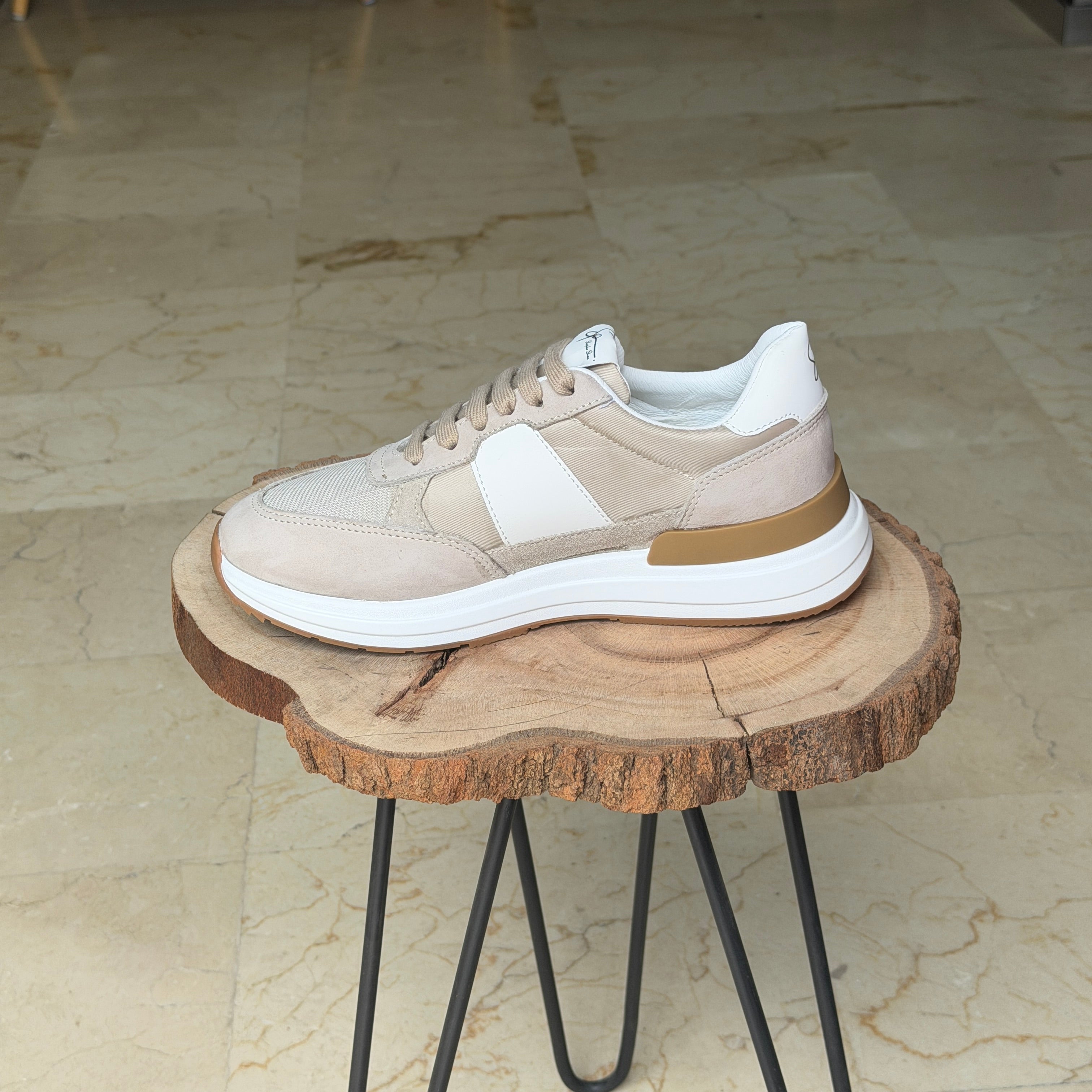 Basket LAVAIR 8513 BEIG - Shopilo Shoes