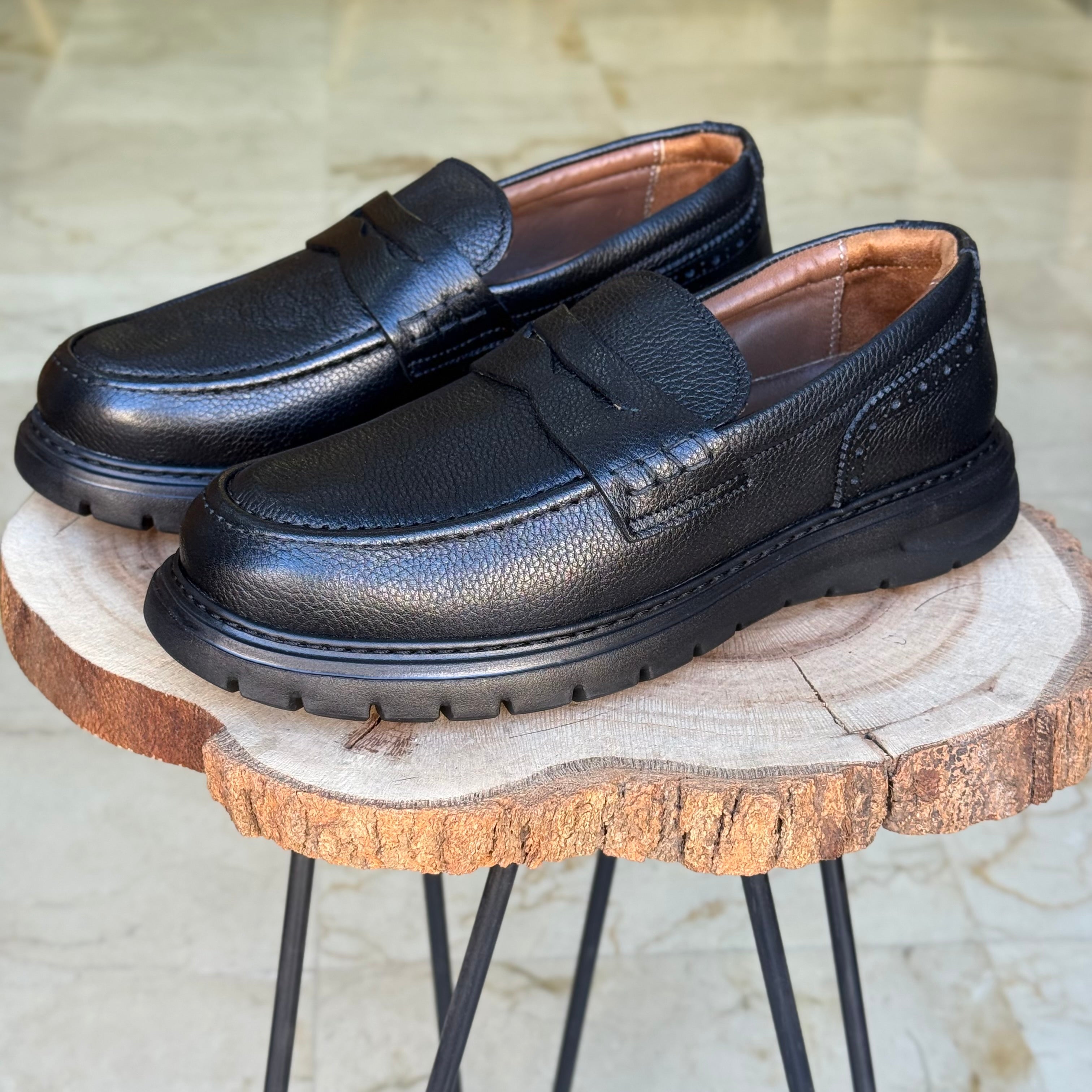 Chaussure Médical En cuir 125 Noir