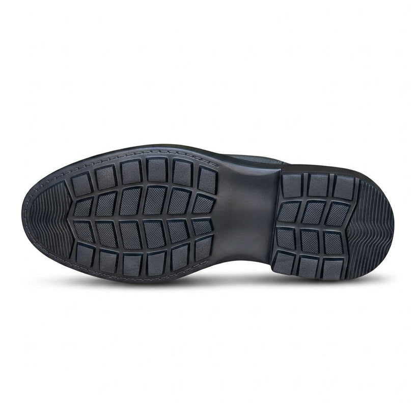 Bottine En Cuir 301 gris