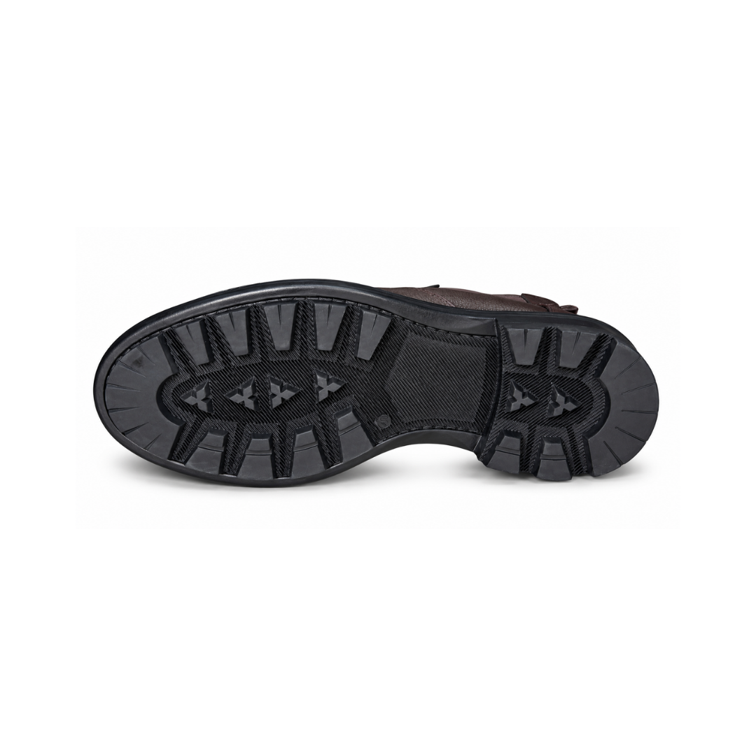 Bottine En Cuir Adriano 810 Marron