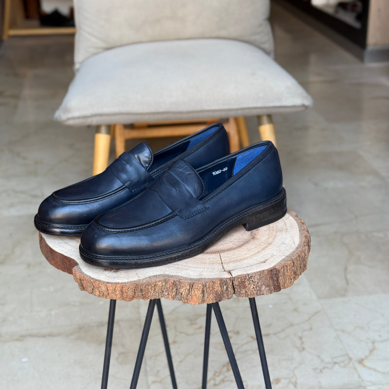 CHAUSSURES EN CUIR VÈRITABLES  REF: IT1060 BLEU