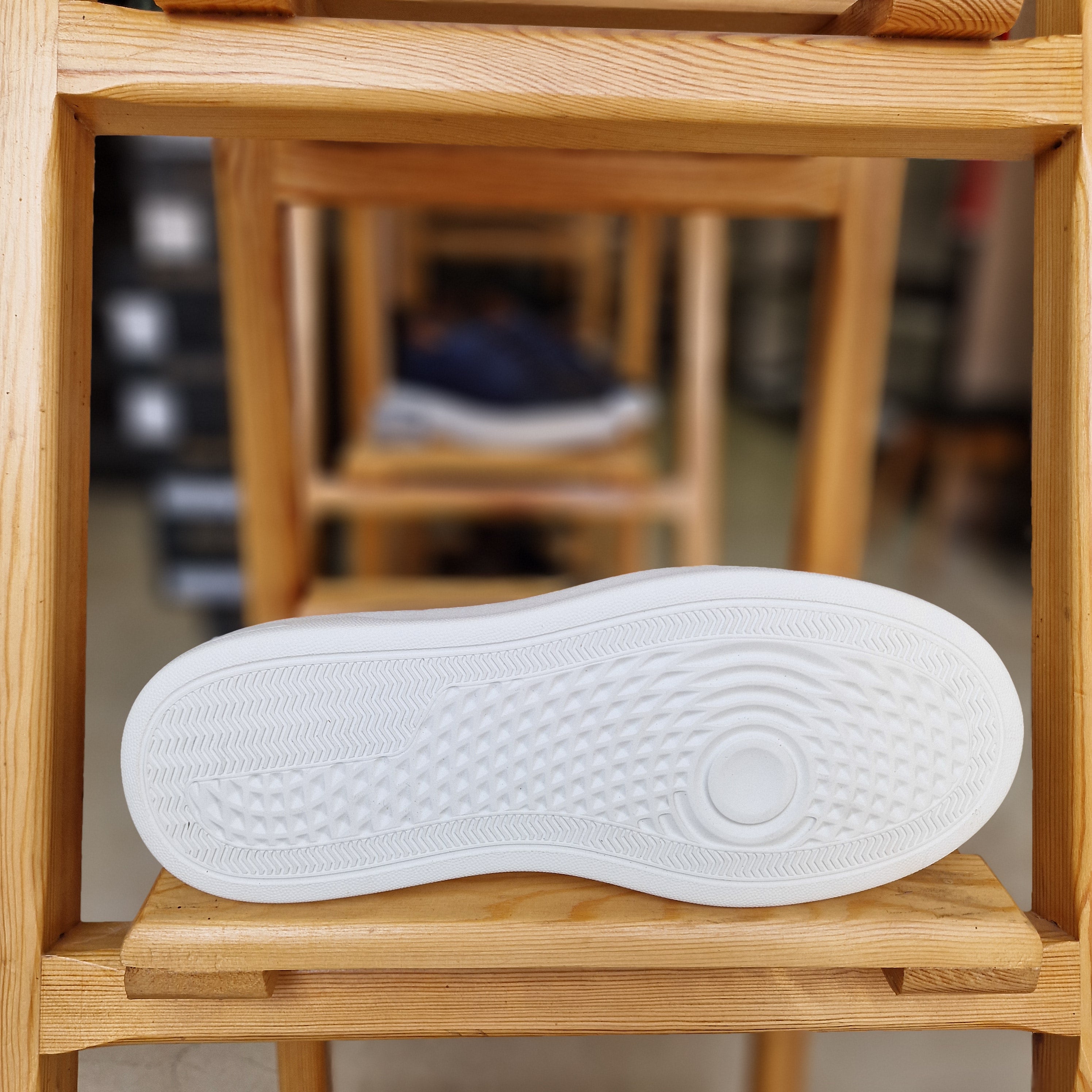 Mocassin En Cuir Adilux 1130 Blanc