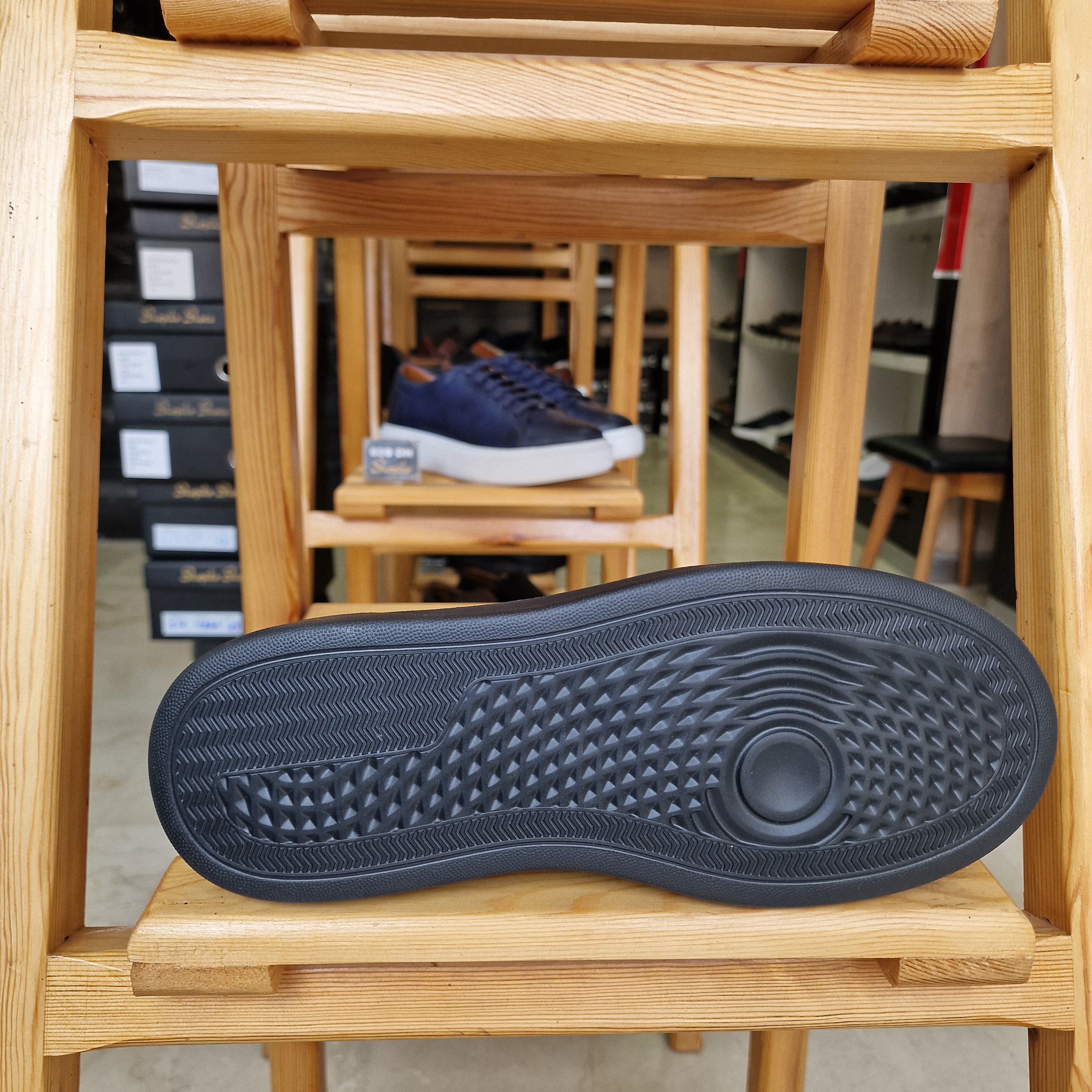 Mocassin En Cuir Adilux 1129 Noir