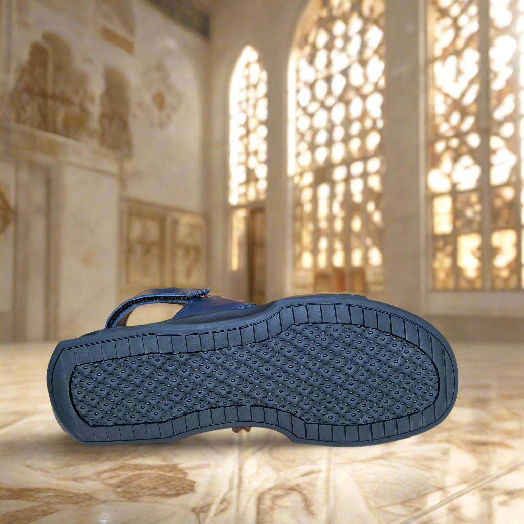 Sendale En Cuir 3D 028 Bleu
