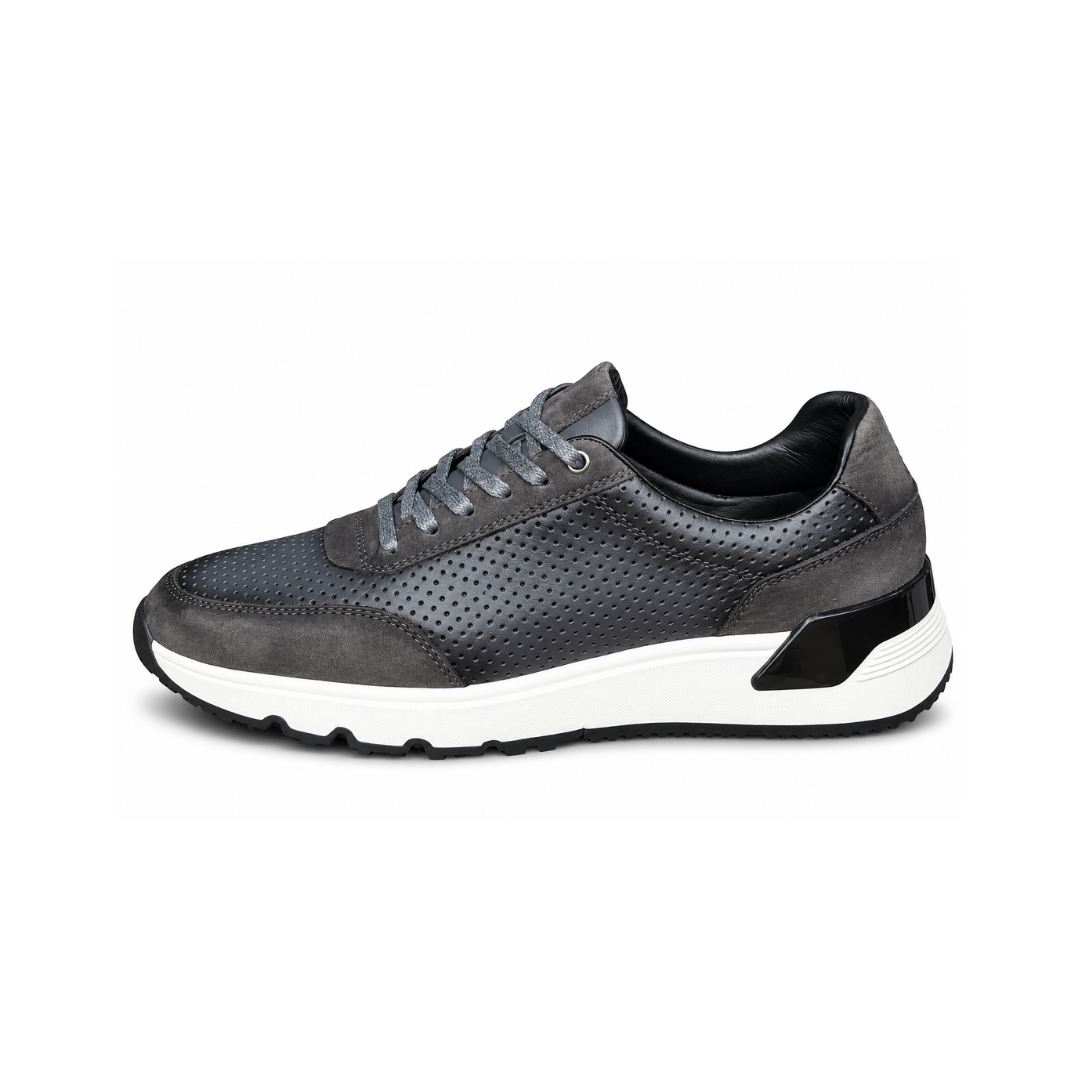 Baskets en Cuir new921 GRIS