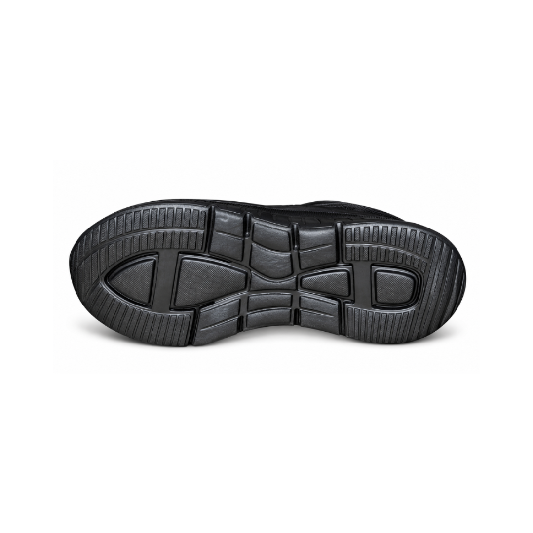 CHAUSSURE MEDICAL EN CUIR  739 NOIR