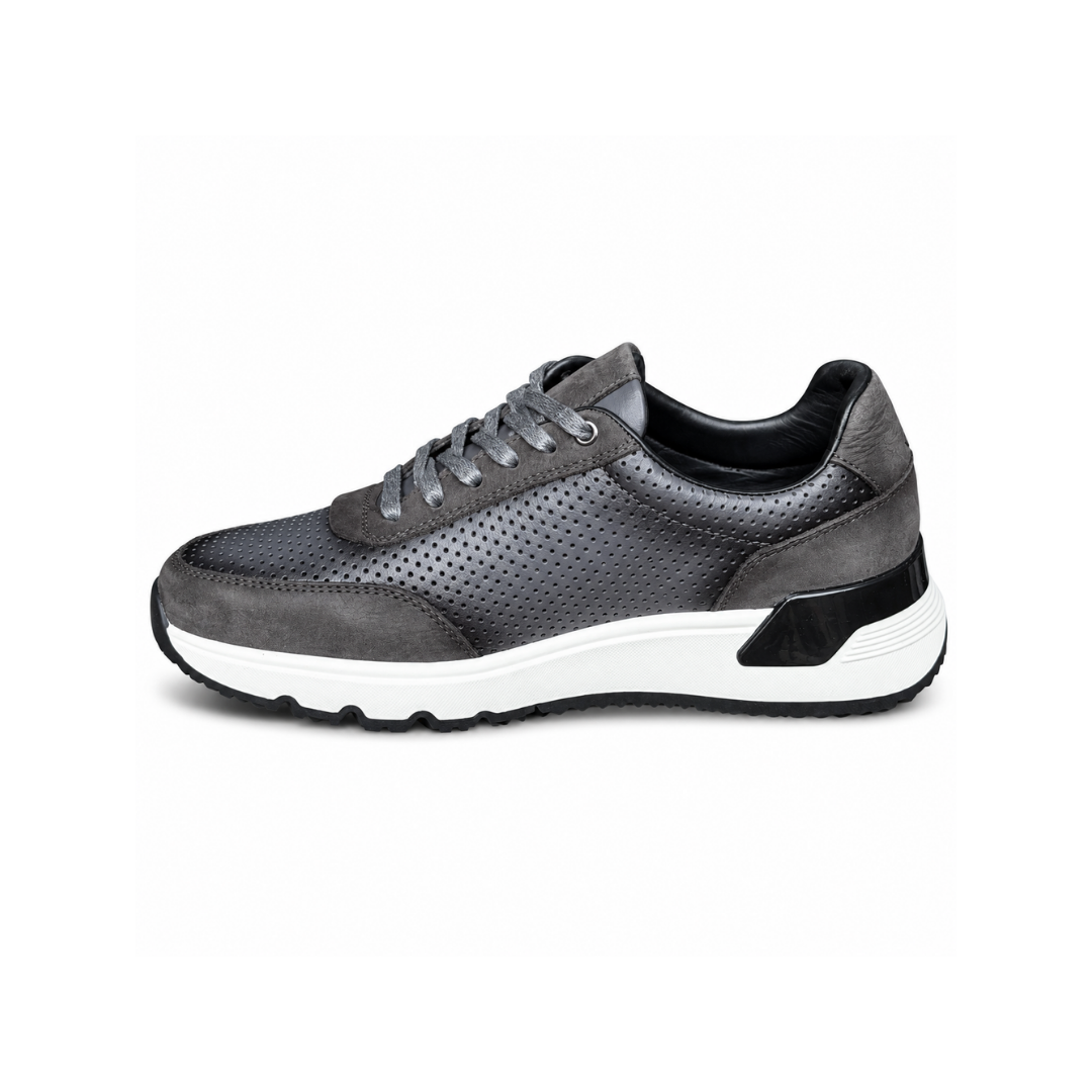 Baskets en Cuir new921 GRIS