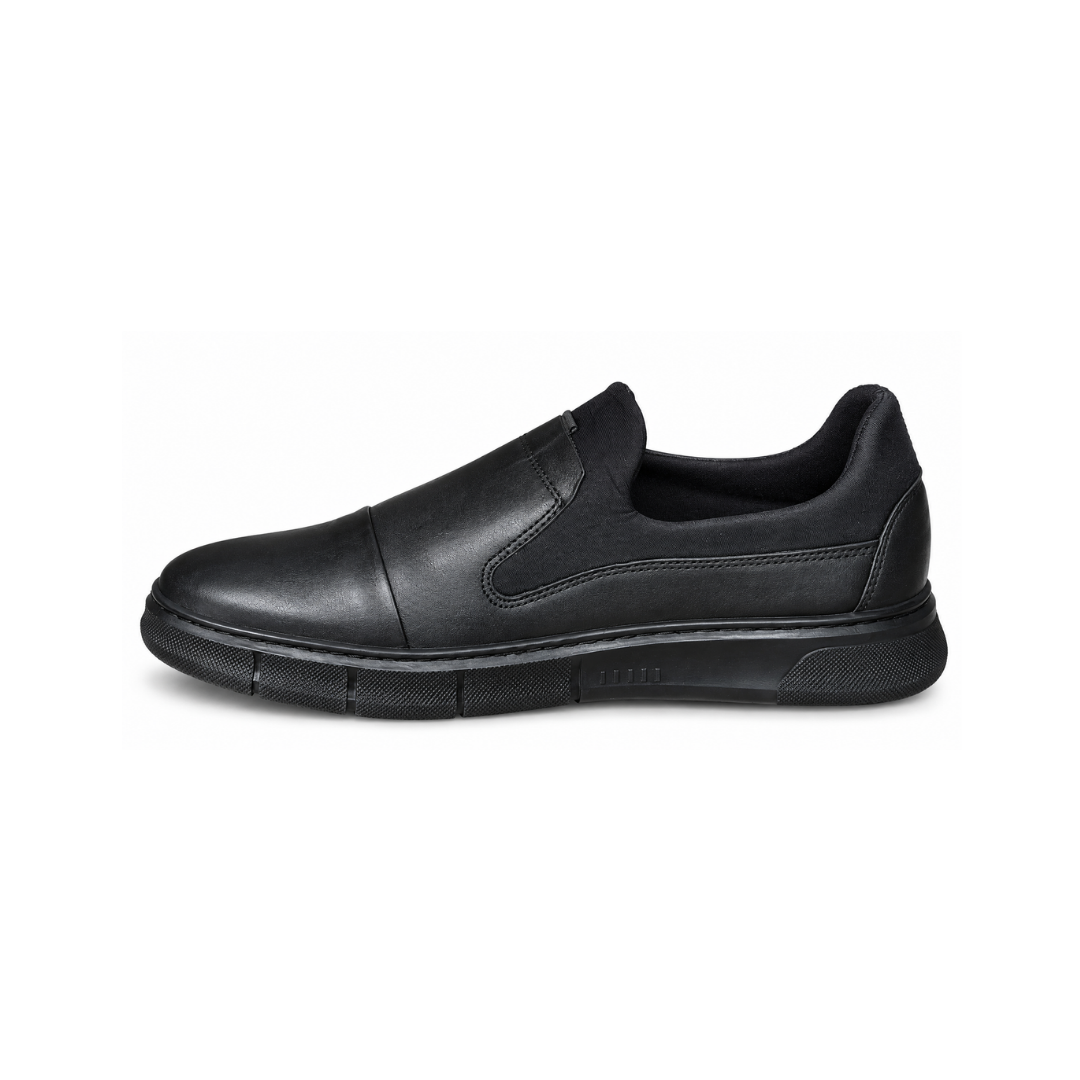 CHAUSSURE VALCON EN CUIR  713 NOIR