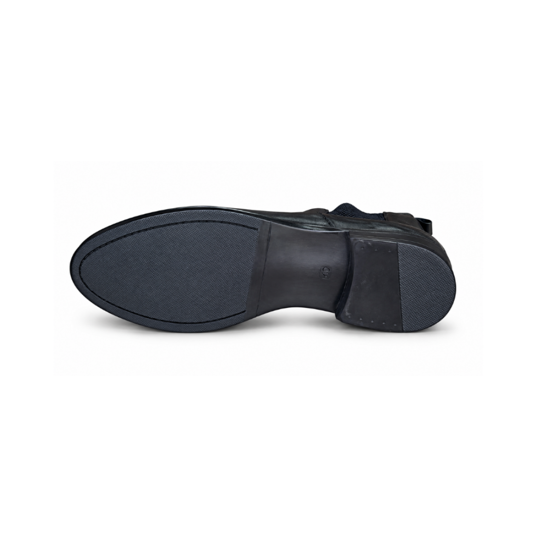 Bottine En Cuir 4060 noir - Shopilo Shoes