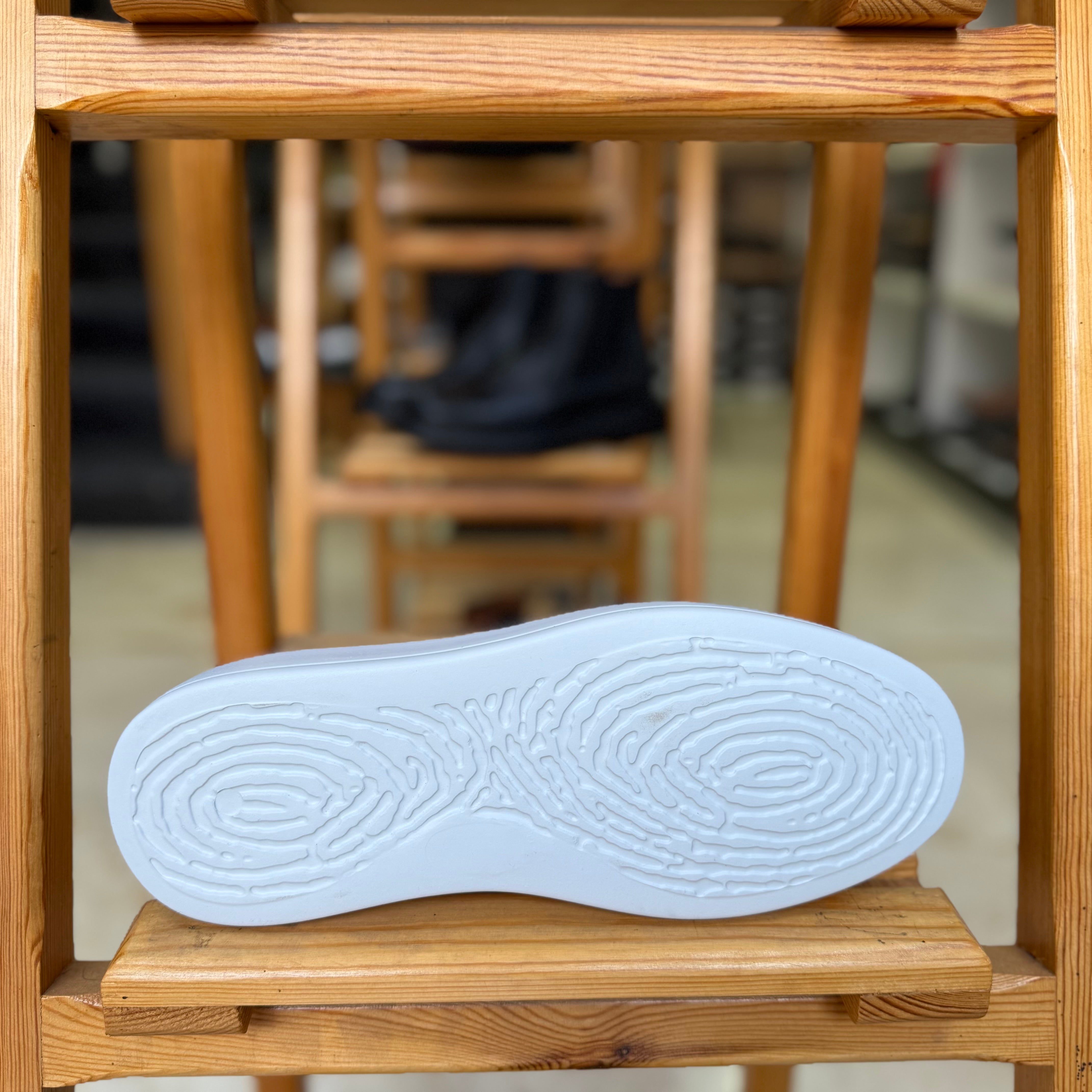 Sneakers / Basket En Cuir Sp Blanc