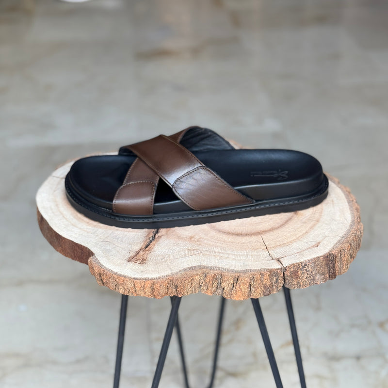 SANDALE EN CUIR  - SSS