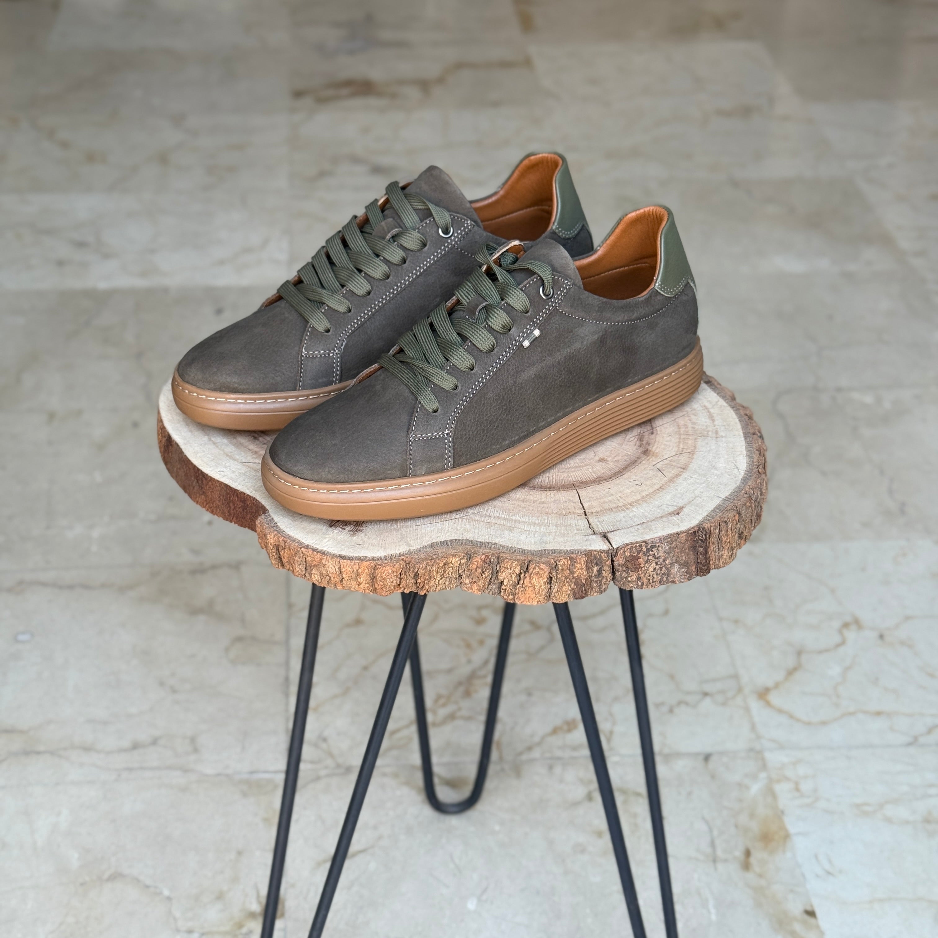 BASKET EN CUIR WILLSON 528 VERY NUBUCK
